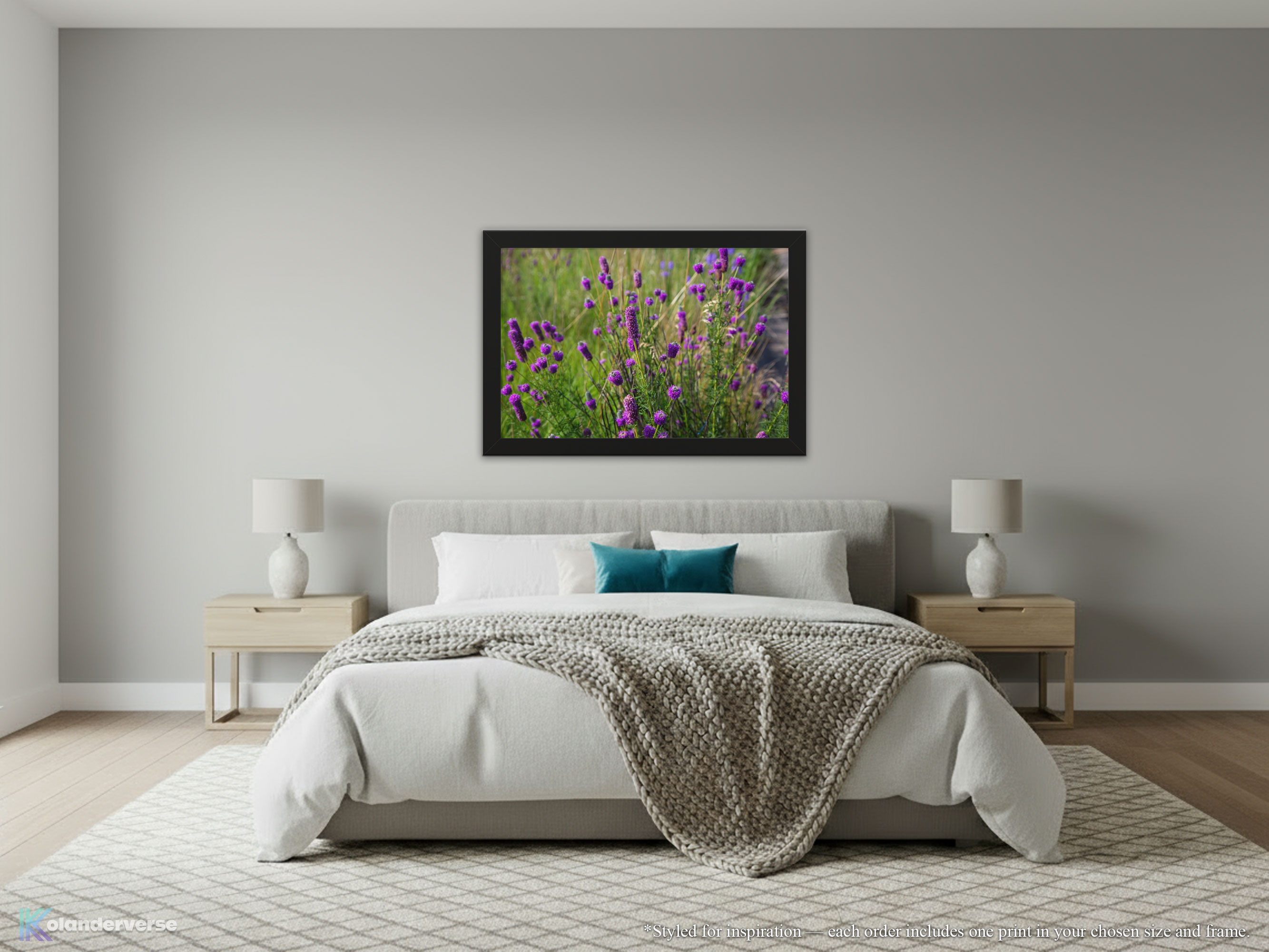 Purple Prairie Clover Flowers - Framed Print - Midwest Wildflowers Picture Artwork, Botanical Floral Wall Art Décor #22 product thumbnail image Purple Prairie Clover Flowers - Framed Print - Midwest Wildflowers Picture Artwork, Botanical Floral Wall Art Décor #22 product thumbnail image