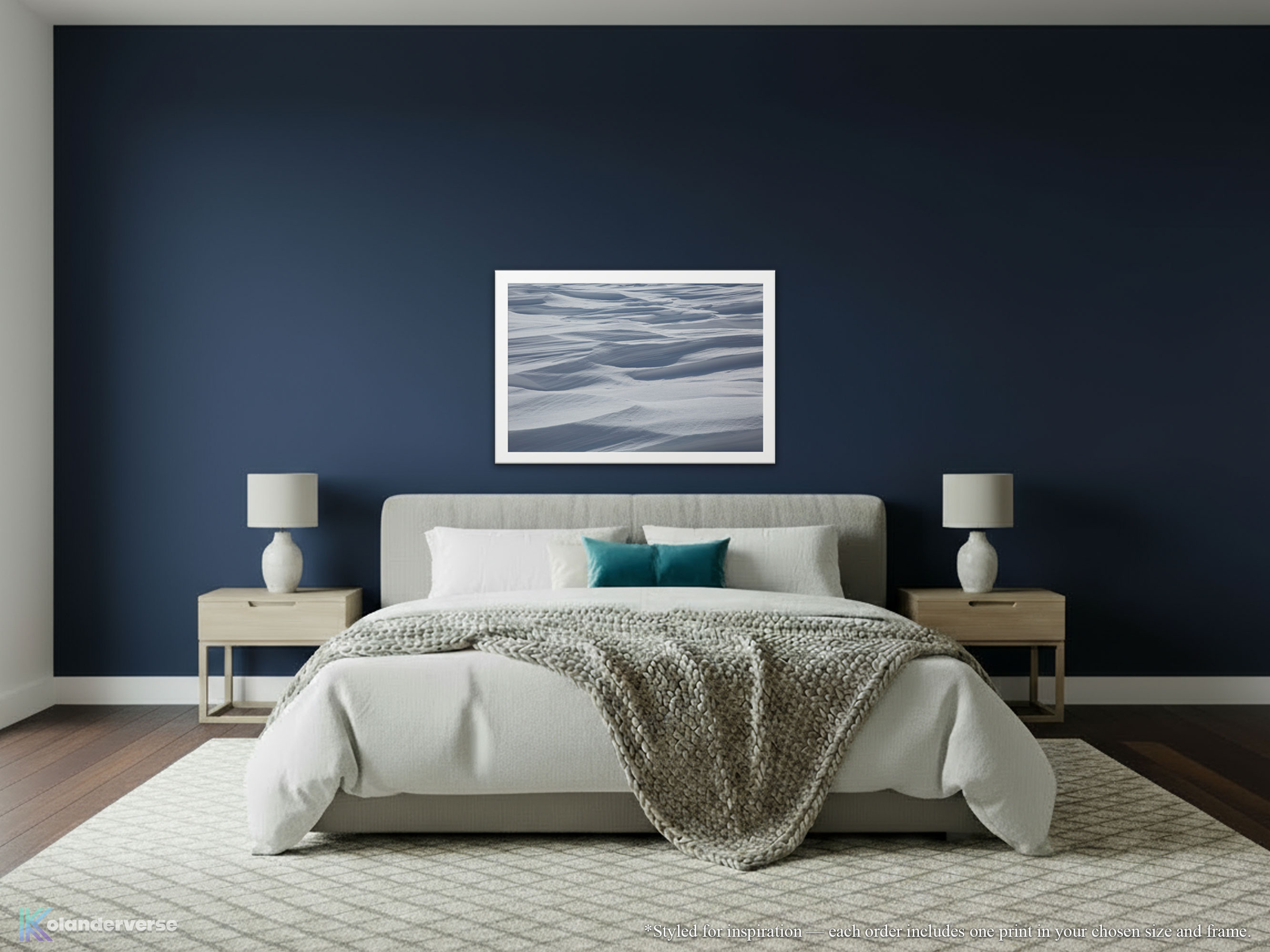 Snow Drifts Photography – Framed Print - Minimalist Abstract Landscape, Nature Shades of Blue and White Winter Wall Art #23 product thumbnail image Snow Drifts Photography – Framed Print - Minimalist Abstract Landscape, Nature Shades of Blue and White Winter Wall Art #23 product thumbnail image