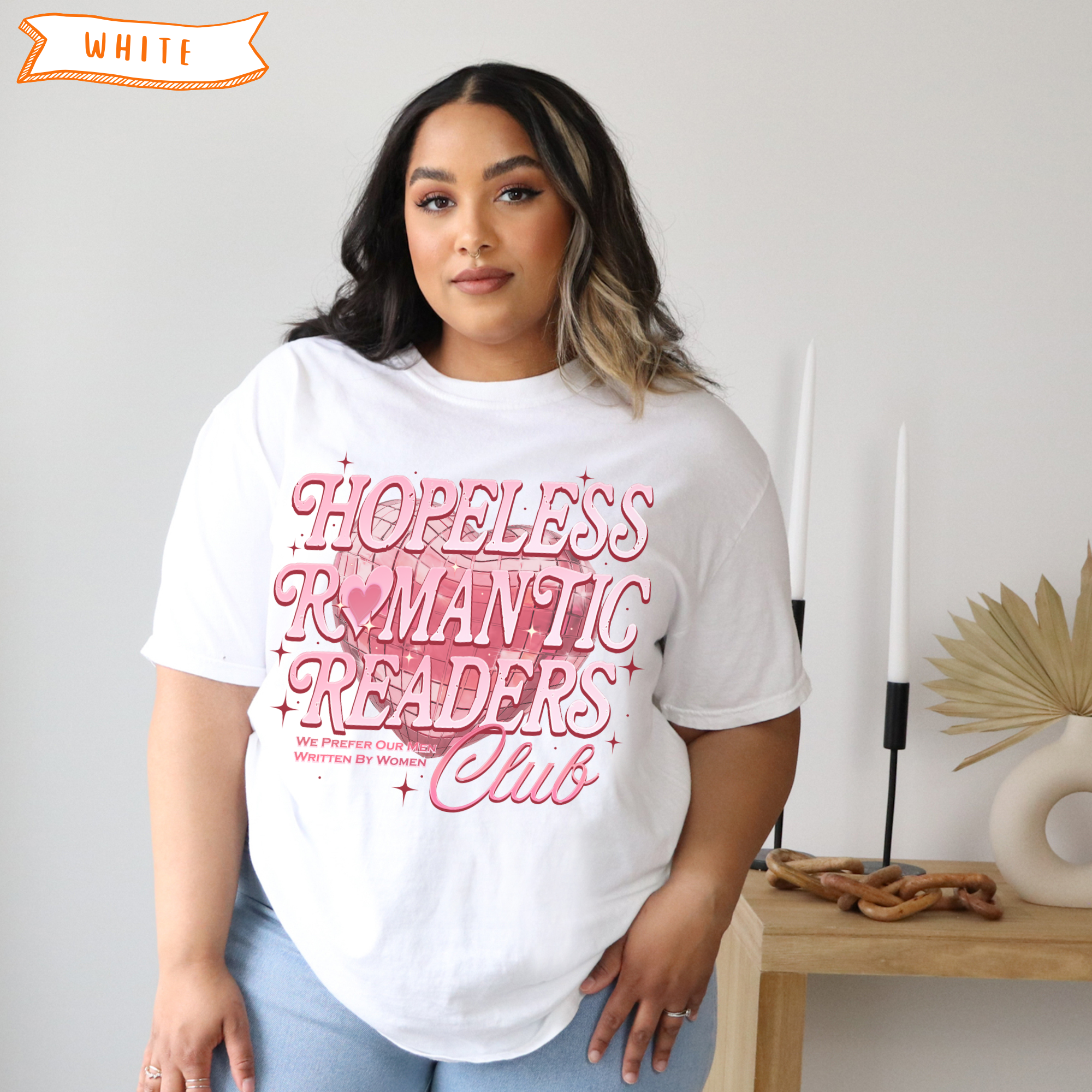 Hopeless Romantic Readers Club T-shirt