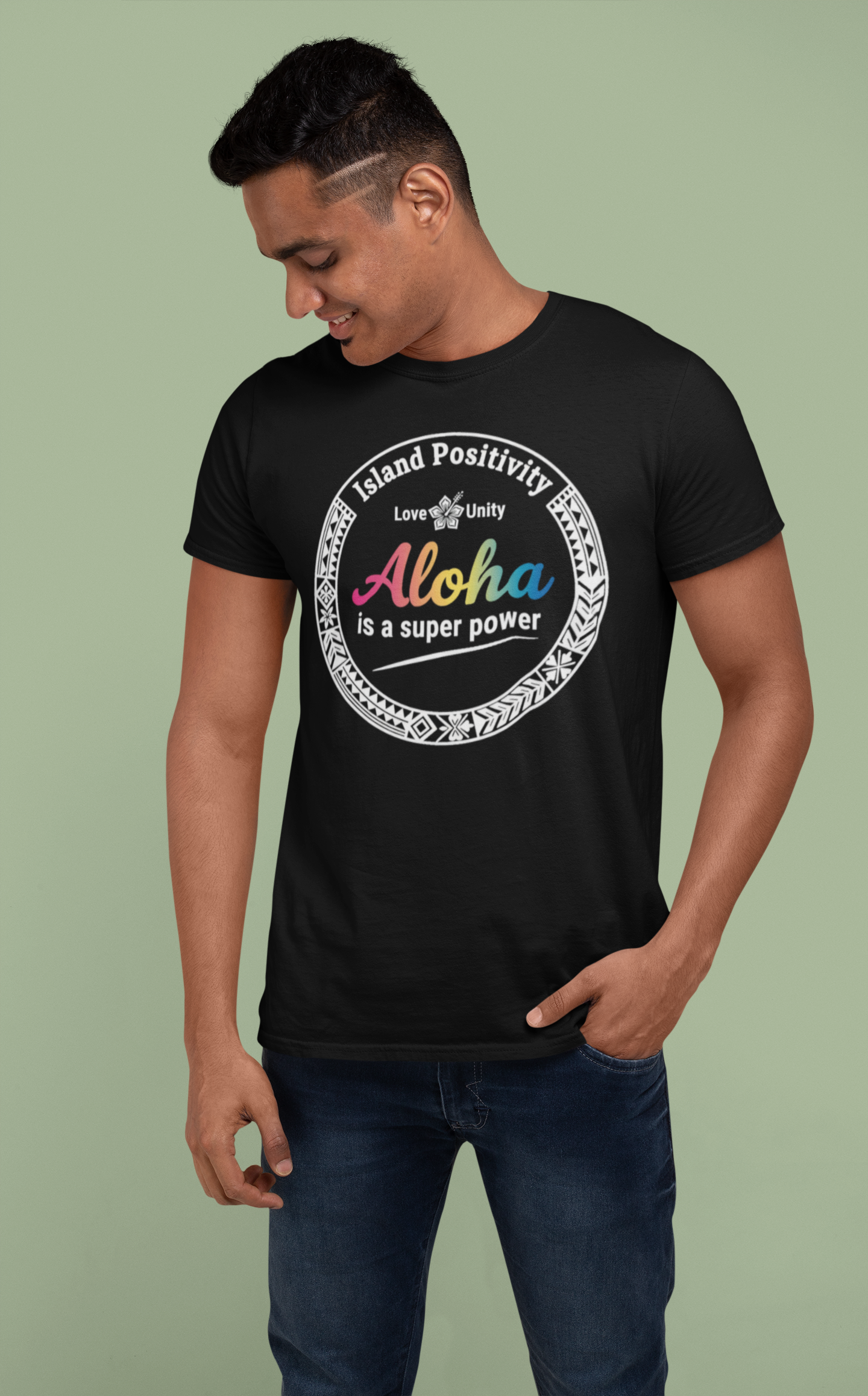 Aloha Is a Super Power Unisex T-Shirt product thumbnail image