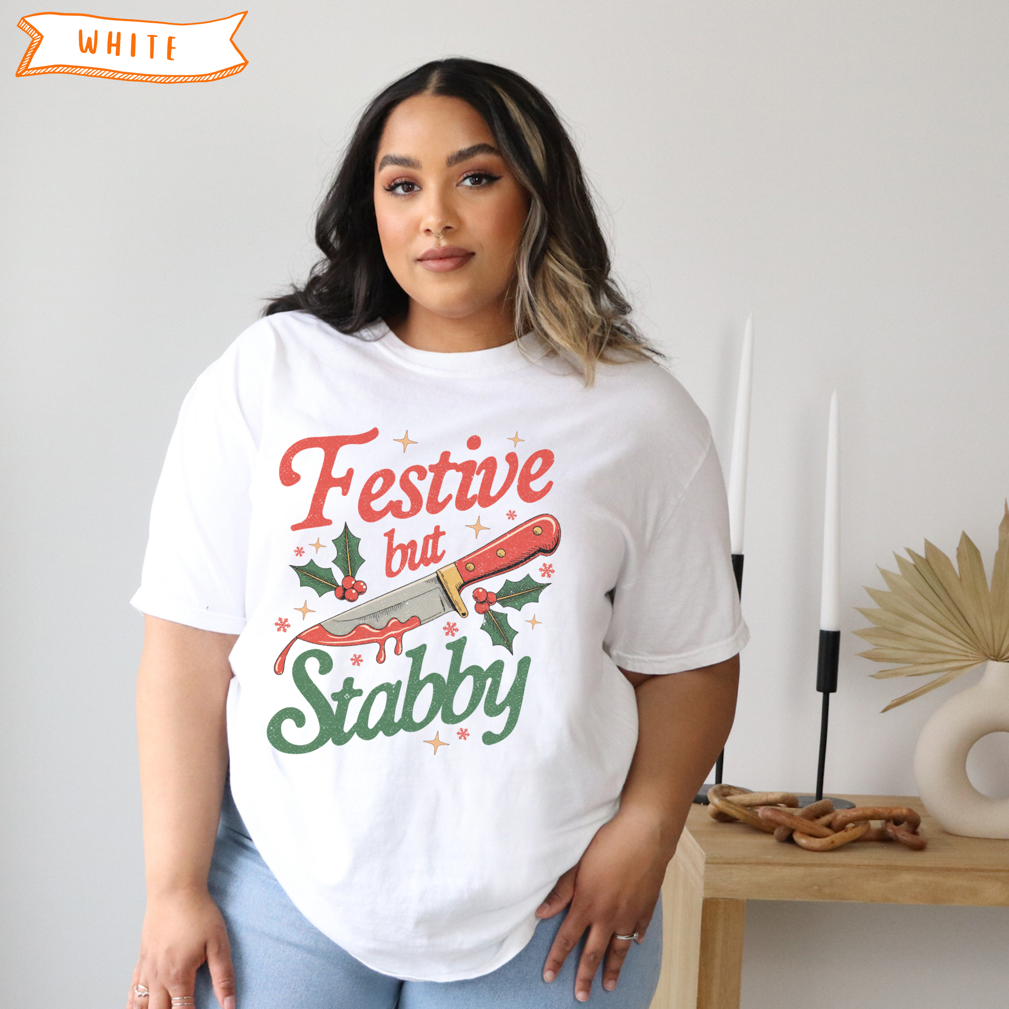 Festive But Stabby T-Shirt