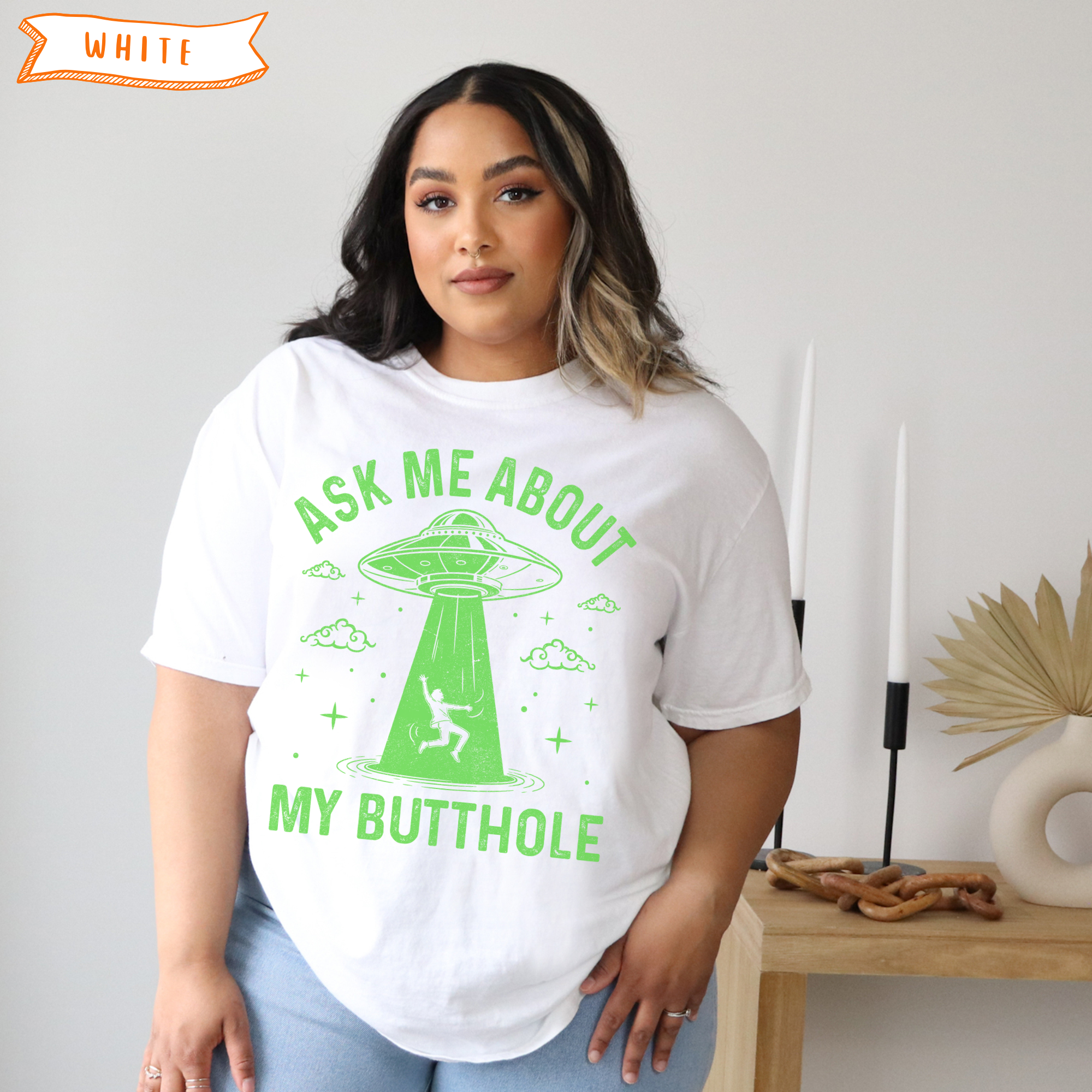 Ask Me About My Butthole T-Shirt product thumbnail image