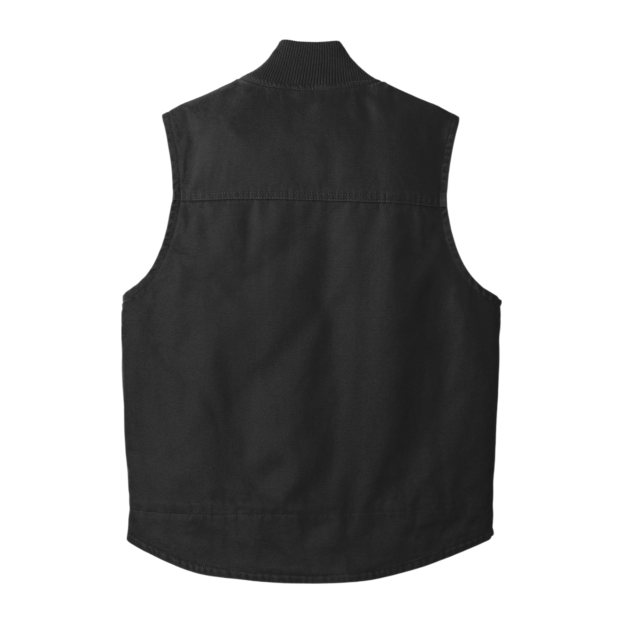 CornerStone® Unisex Washed Duck Cloth Vest With HuntTheUnknown Logo Embroidered On The Left Chest Area  product thumbnail image