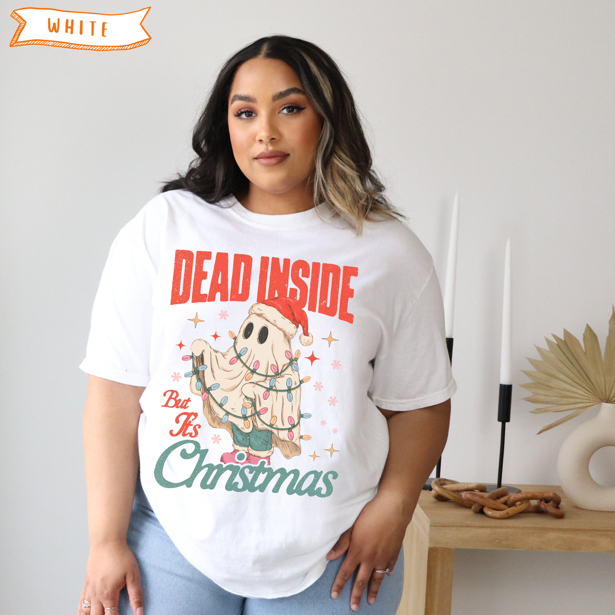 Dead Inside But It's Christmas T-Shirt