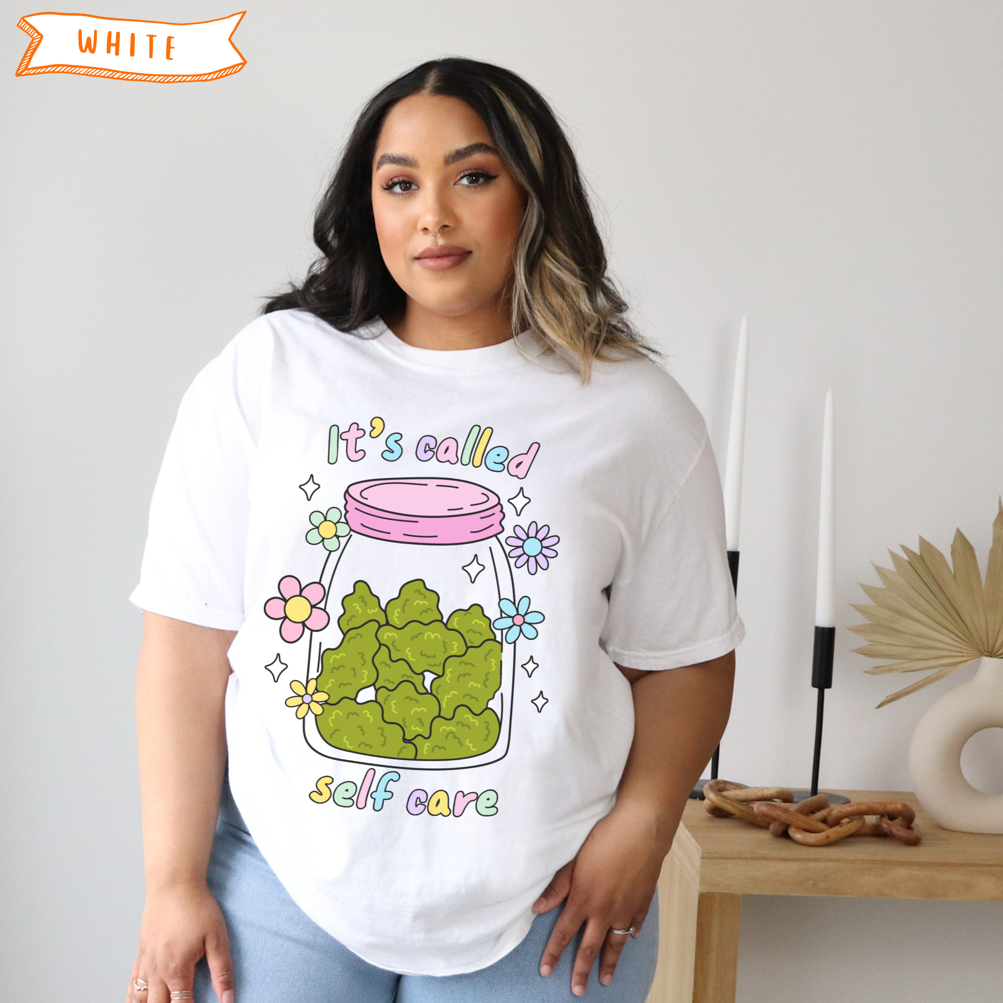 Self-Care Nug Jar T-Shirt product thumbnail image