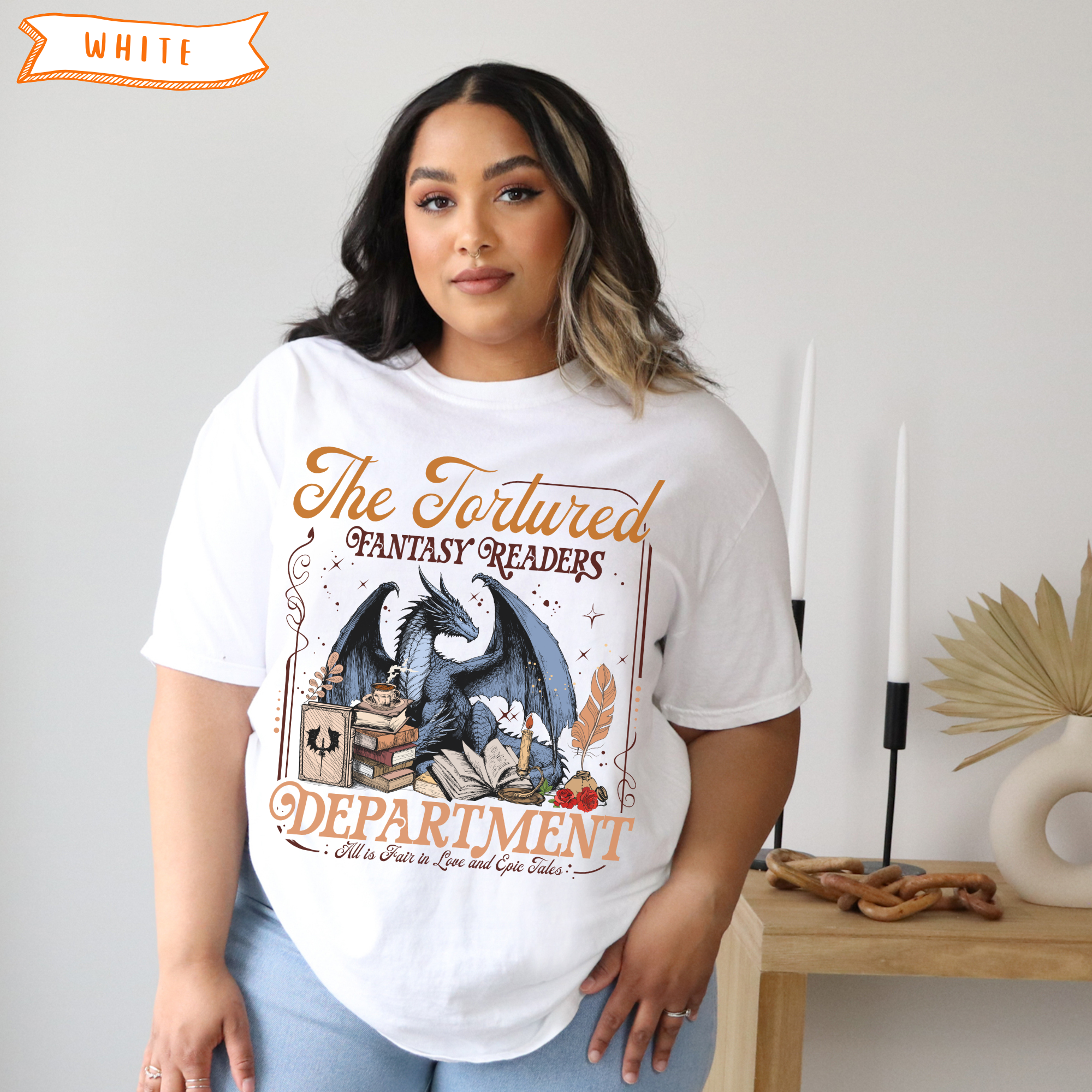 Tortured Fantasy Readers Dept. T-Shirt Tortured Fantasy Readers Dept. T-Shirt