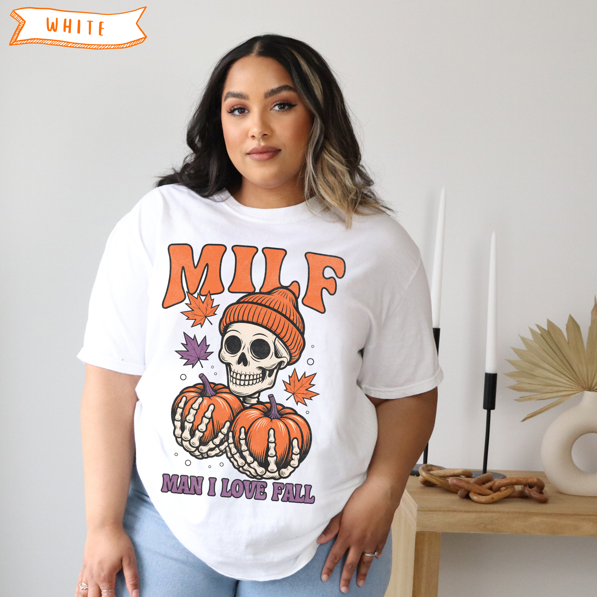 MILF Pumpkin Skelly T-Shirt product thumbnail image