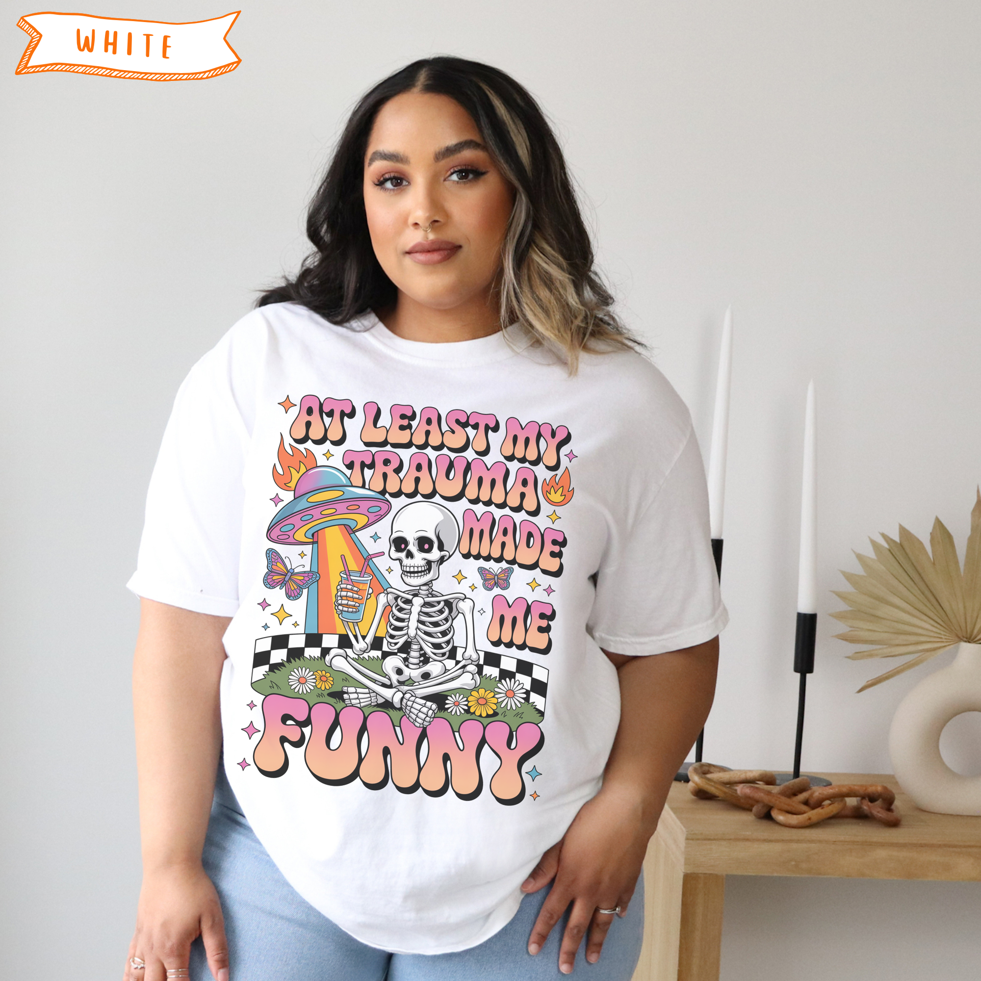 My Trauma Made Me Funny T-Shirt product thumbnail image