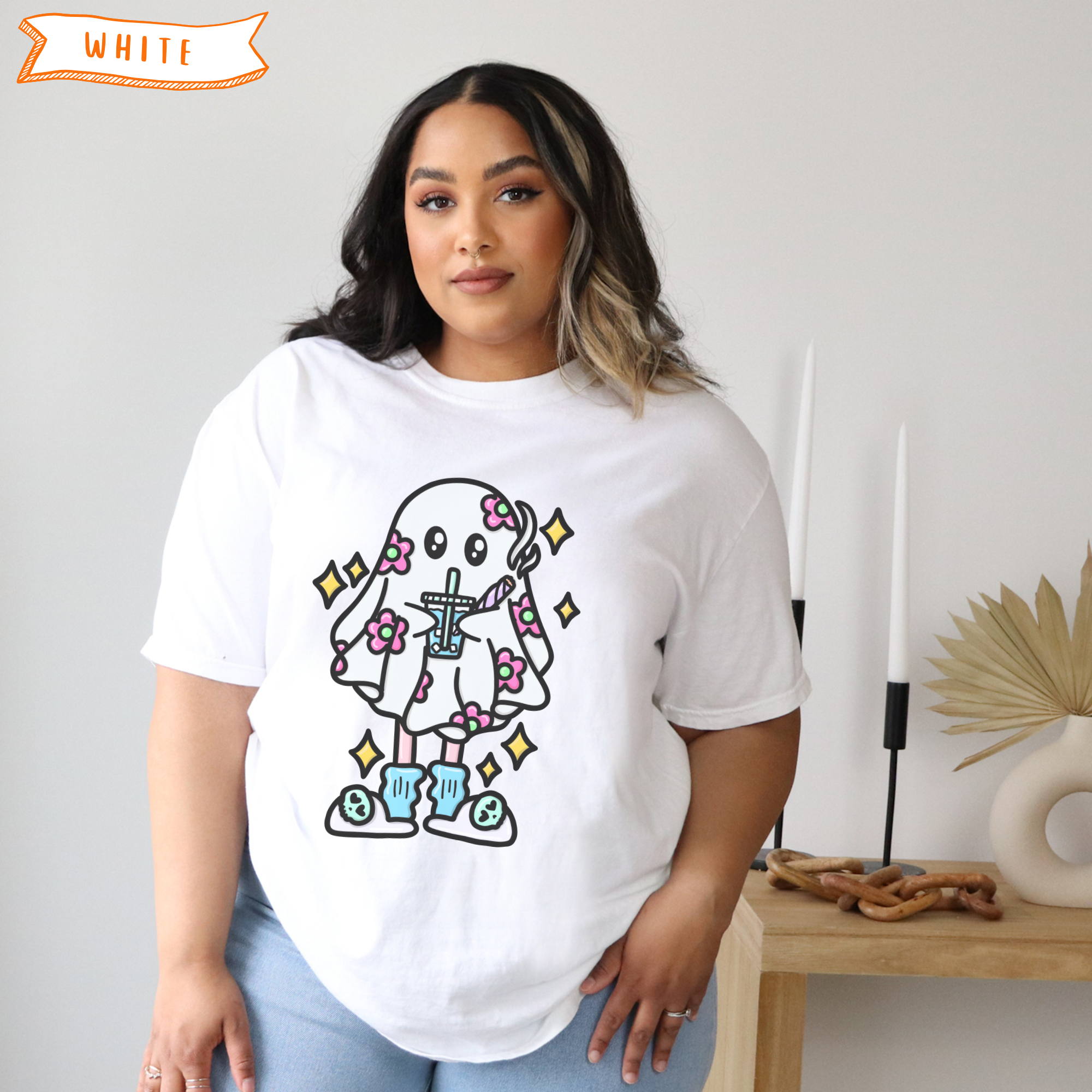 Stoner Ghostie Homebody T-Shirt