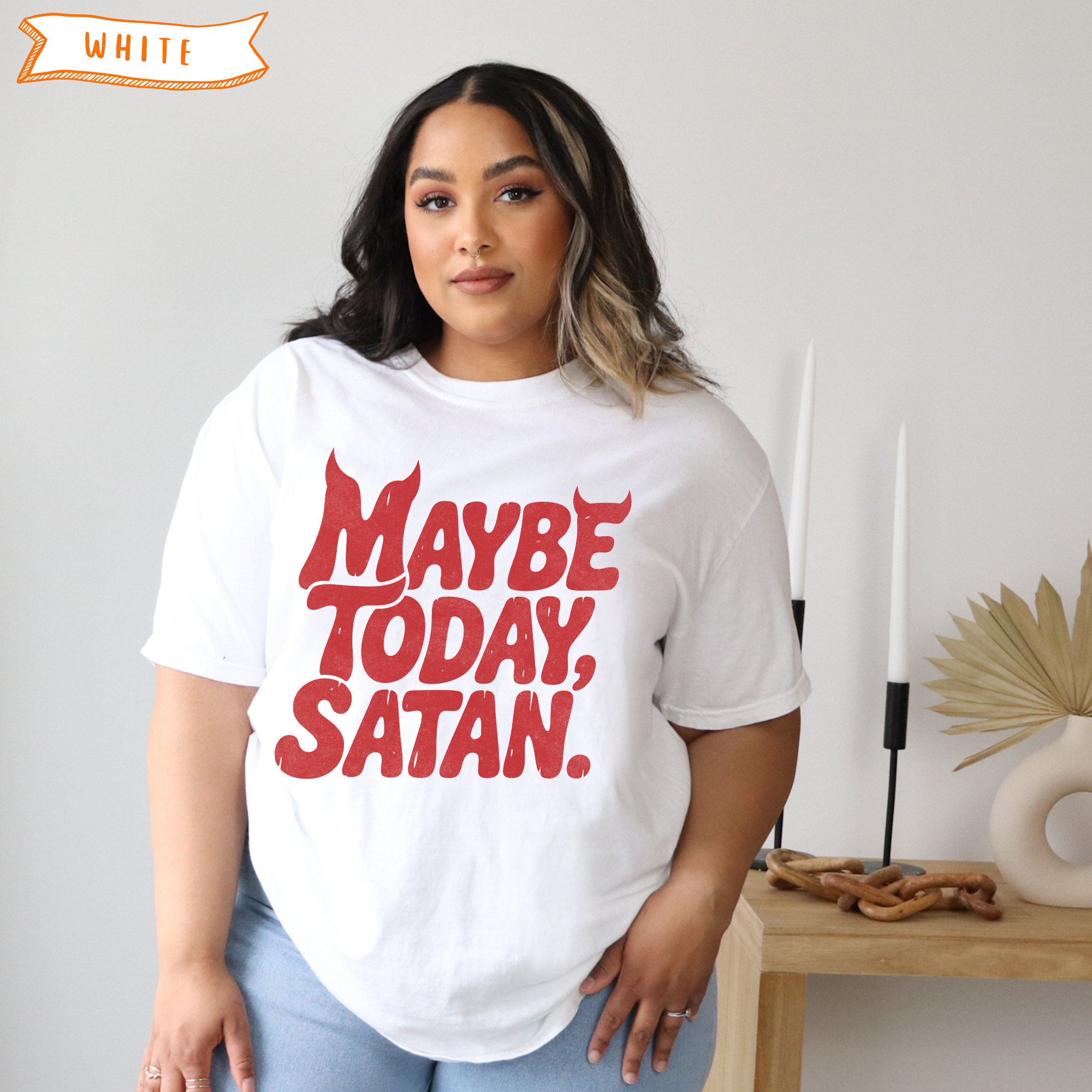 Maybe Today, Satan T-Shirt product thumbnail image