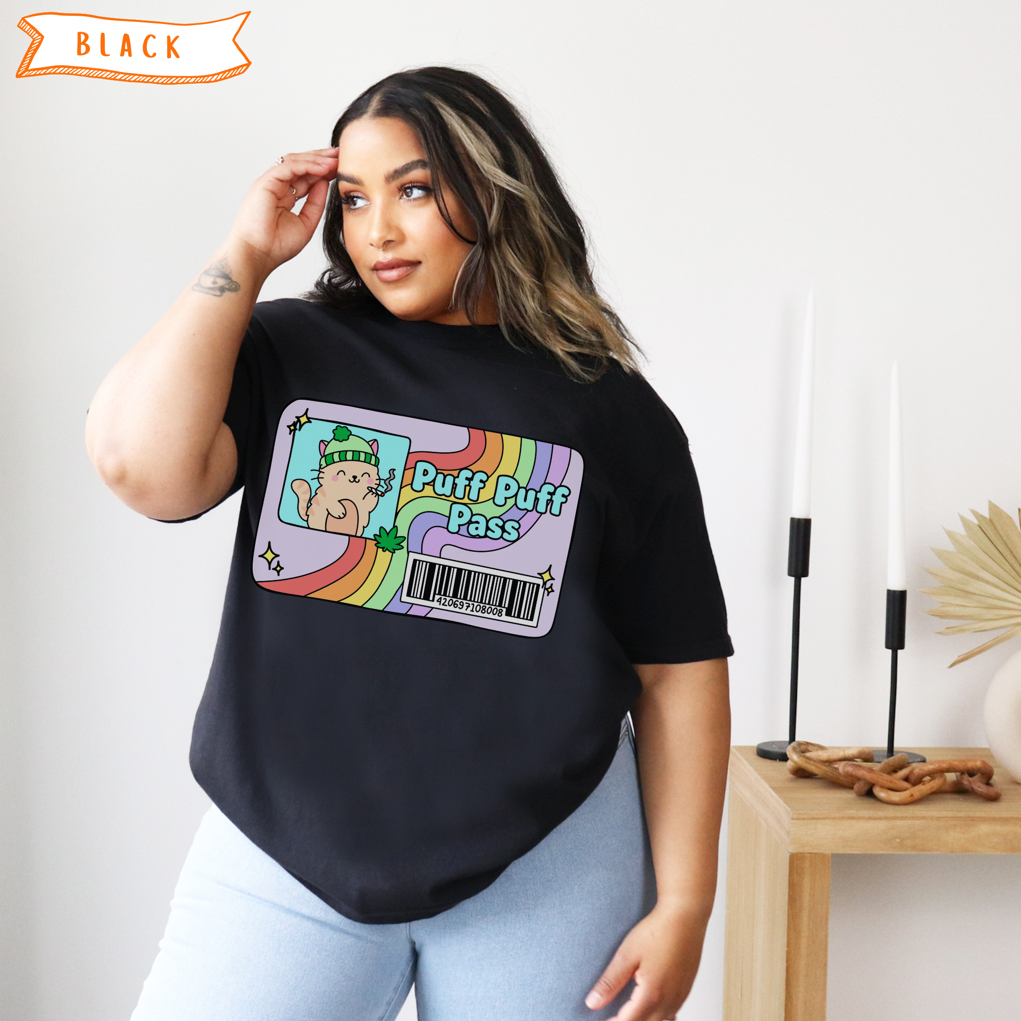 Puff Puff Pass T-Shirt product thumbnail image