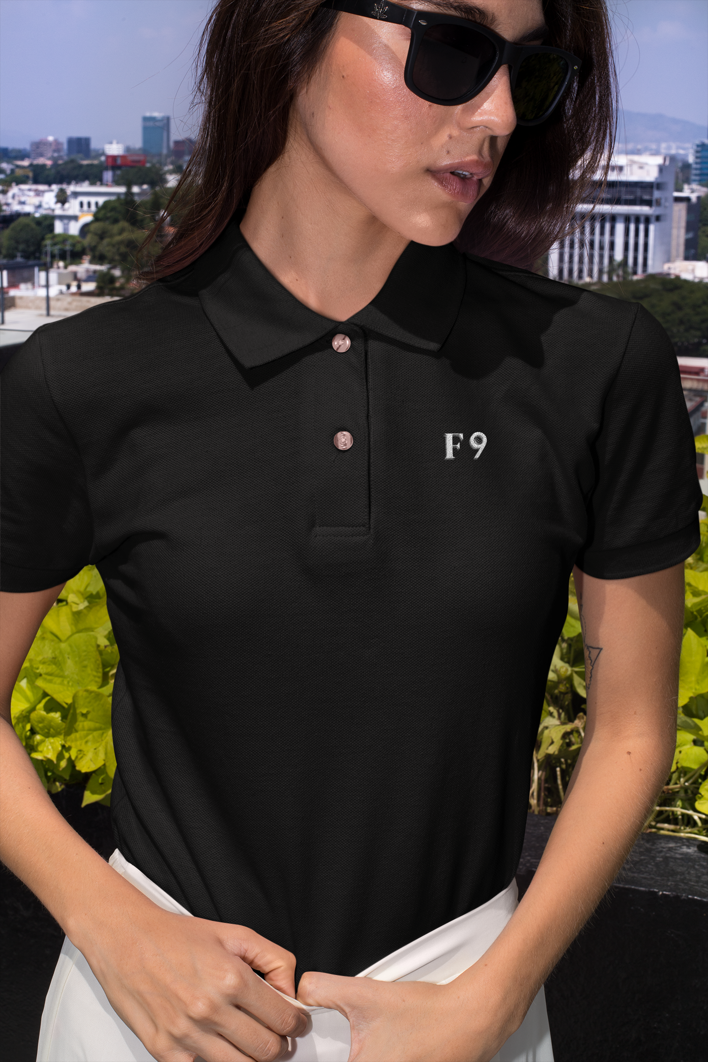 F9 Classic Performance Polo "Black" product thumbnail image F9 Classic Performance Polo "Black" product thumbnail image