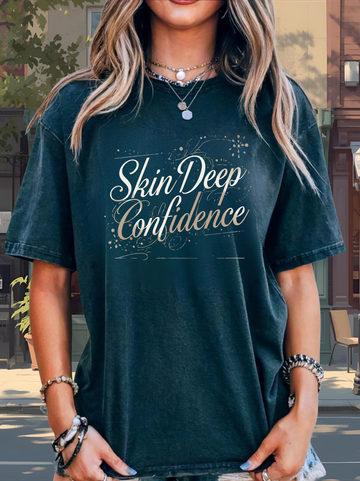 Skin Deep Confidence Tee Skin Deep Confidence Tee