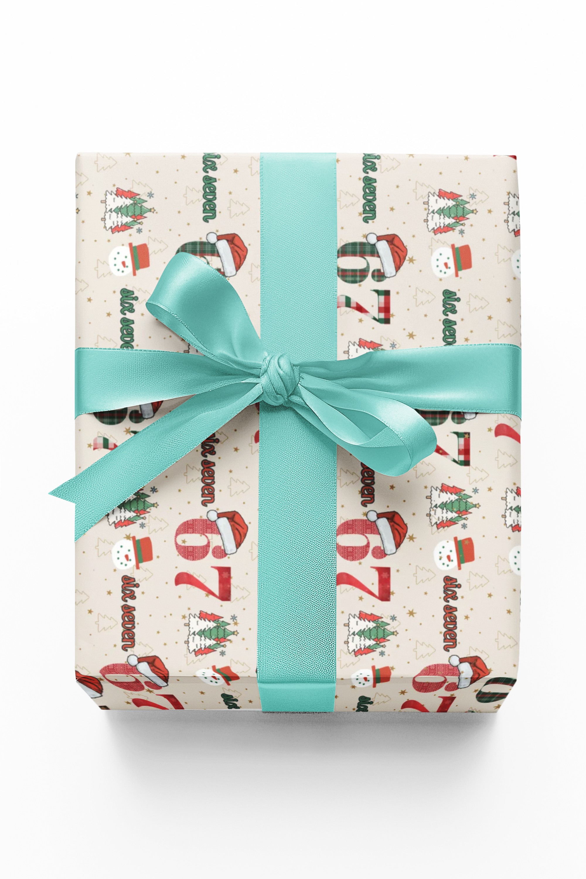 Gen Alpha 6-7 Trend Design Christmas Wrapping Paper Gen Alpha 6-7 Trend Design Christmas Wrapping Paper