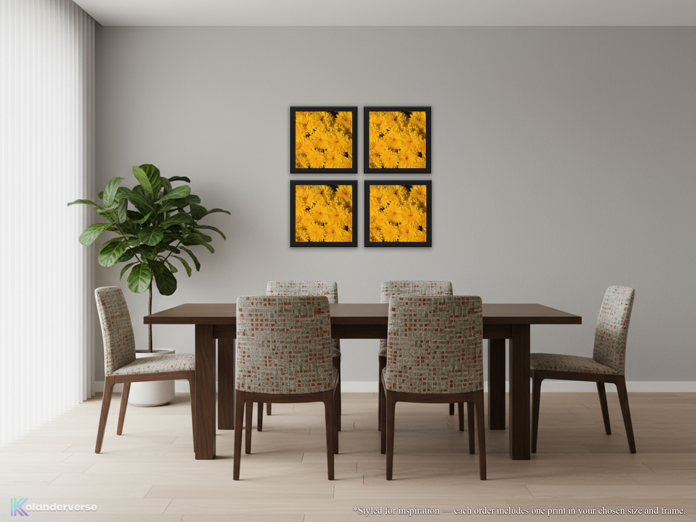 Golden Yellow Mum Flowers - Framed Print - Bright Floral Garden Photography, Autumn Home Décor Wall Hanging #72 product thumbnail image Golden Yellow Mum Flowers - Framed Print - Bright Floral Garden Photography, Autumn Home Décor Wall Hanging #72 product thumbnail image