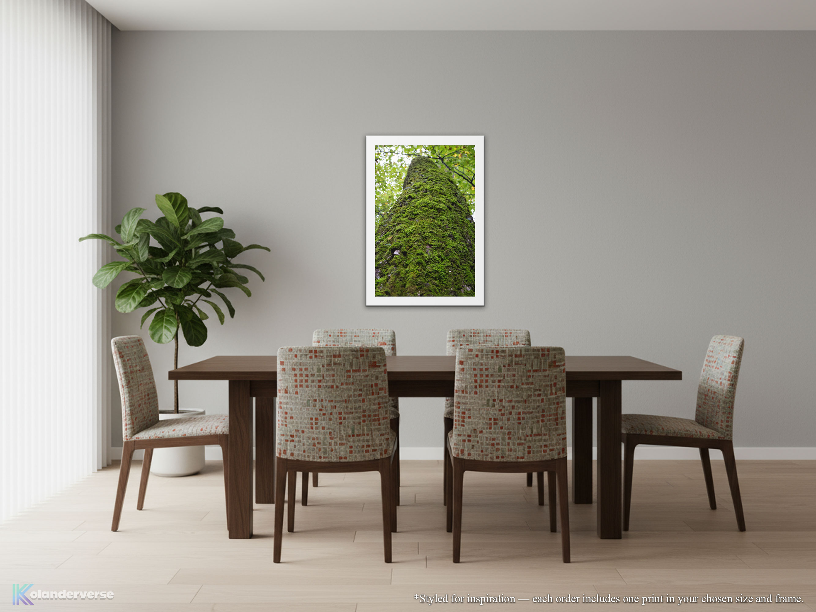 Moss Covered Tree Trunk in Forest – Framed Print - Rustic Woodland Wall Art Decor, Green Mossy Texture in Nature #26 product thumbnail image Moss Covered Tree Trunk in Forest – Framed Print - Rustic Woodland Wall Art Decor, Green Mossy Texture in Nature #26 product thumbnail image