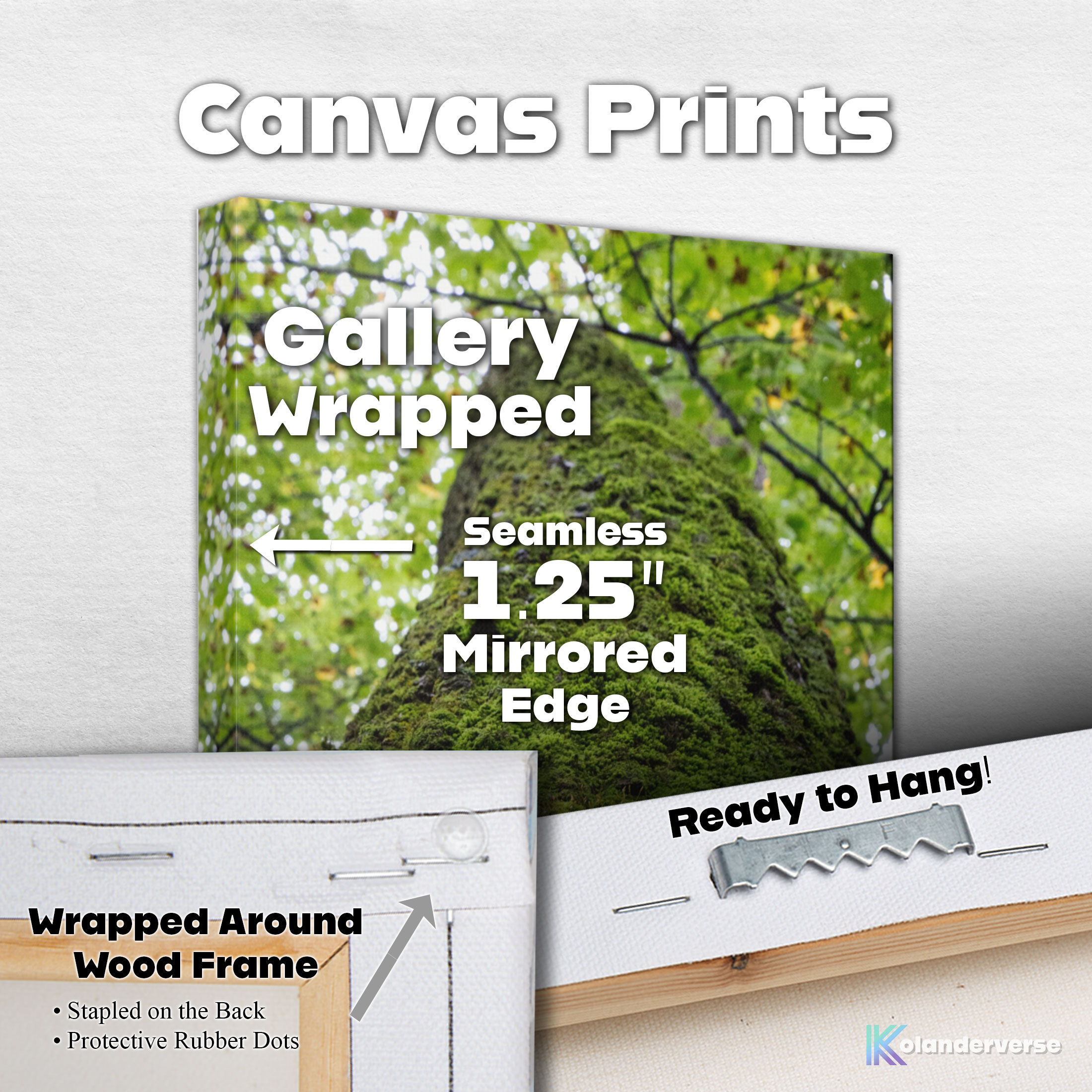 Moss Covered Tree Trunk in Forest – Canvas Print - Rustic Woodland Wall Art Decor, Green Mossy Texture in Nature #26 product thumbnail image Moss Covered Tree Trunk in Forest – Canvas Print - Rustic Woodland Wall Art Decor, Green Mossy Texture in Nature #26 product thumbnail image