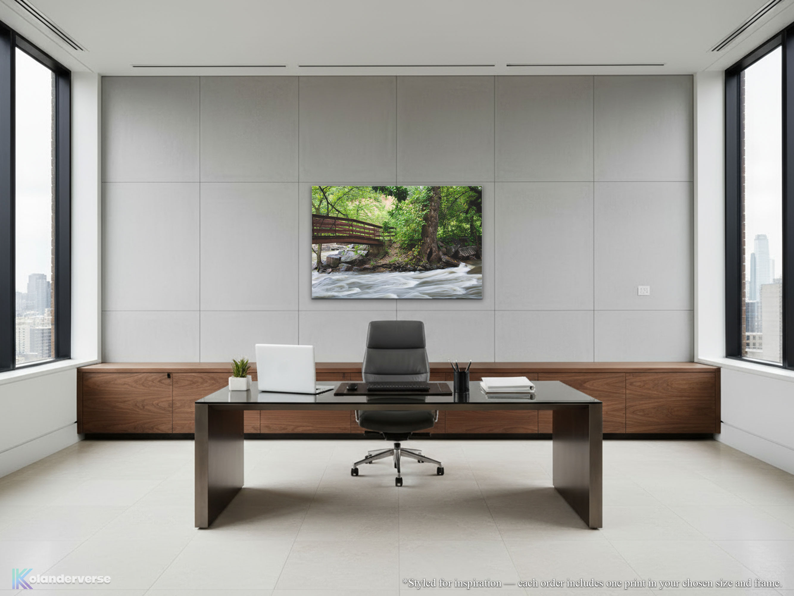 Rustic Bridge River Print – Canvas Print - Flowing Waterfall Photography, Nature Woodland Stream Landscape Wall Art #28 product thumbnail image Rustic Bridge River Print – Canvas Print - Flowing Waterfall Photography, Nature Woodland Stream Landscape Wall Art #28 product thumbnail image