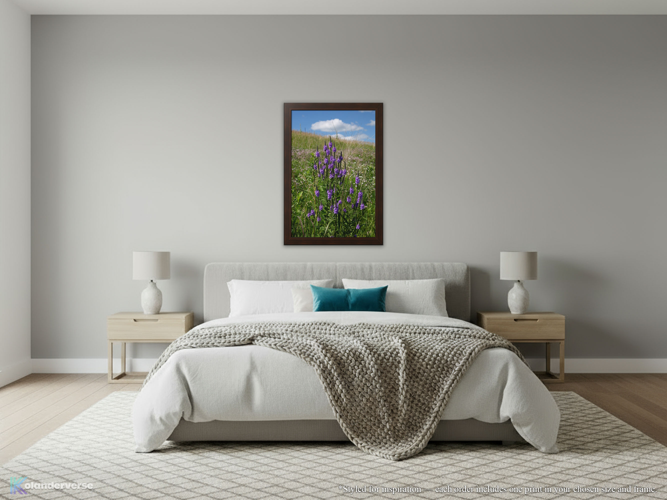 Purple Vervain Wildflower - Framed Print - Wild Flower Prairie Nature Wall Art - Botanical Bedroom Décor #32 product thumbnail image Purple Vervain Wildflower - Framed Print - Wild Flower Prairie Nature Wall Art - Botanical Bedroom Décor #32 product thumbnail image