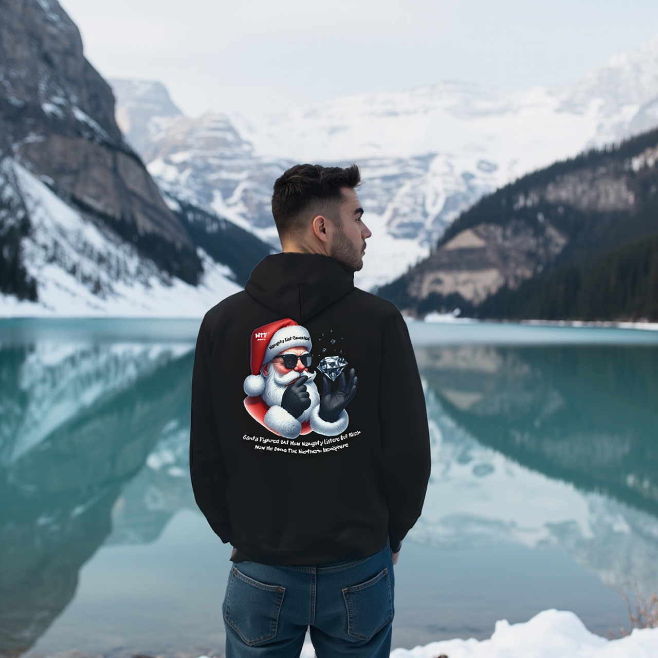 Sarcasm Culture Santa Figured Out How Naughty Listers Got Rich Hoodie product thumbnail image Sarcasm Culture Santa Figured Out How Naughty Listers Got Rich Hoodie product thumbnail image