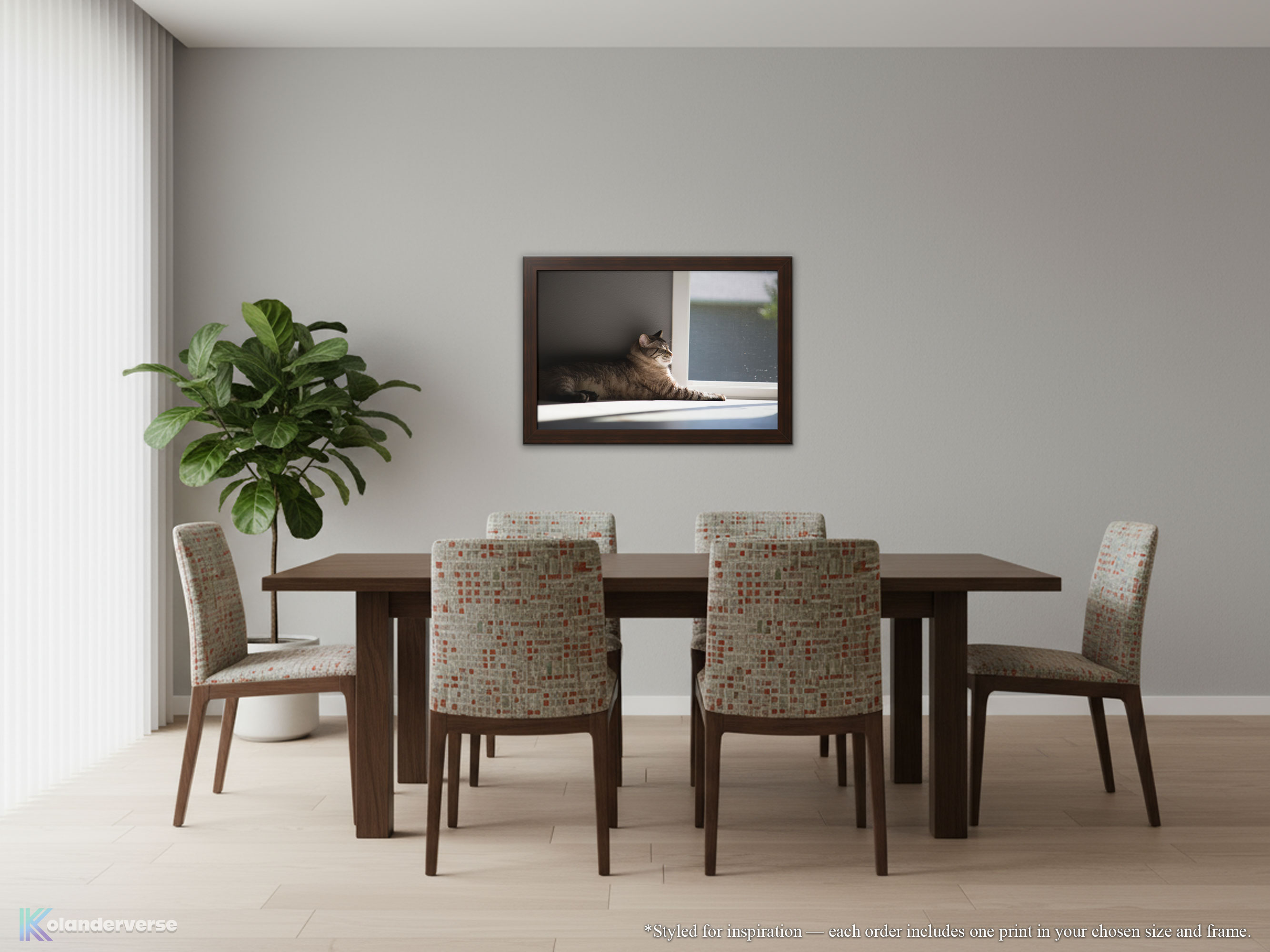 Sunlit Siamese Cat - Framed Print - Cozy Feline in Sunshine Photography #34 product thumbnail image Sunlit Siamese Cat - Framed Print - Cozy Feline in Sunshine Photography #34 product thumbnail image