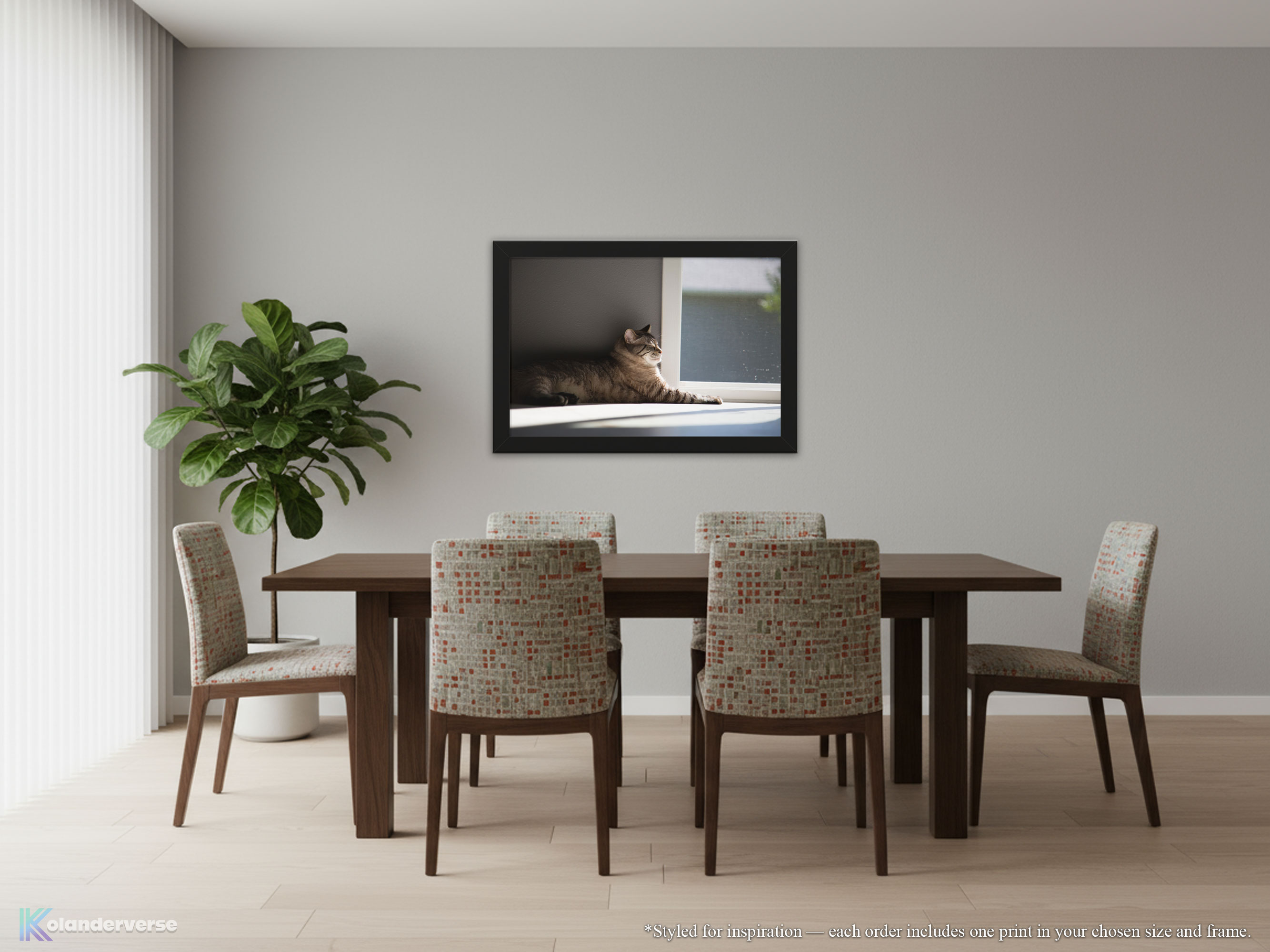 Sunlit Siamese Cat - Framed Print - Cozy Feline in Sunshine Photography #34 product thumbnail image Sunlit Siamese Cat - Framed Print - Cozy Feline in Sunshine Photography #34 product thumbnail image