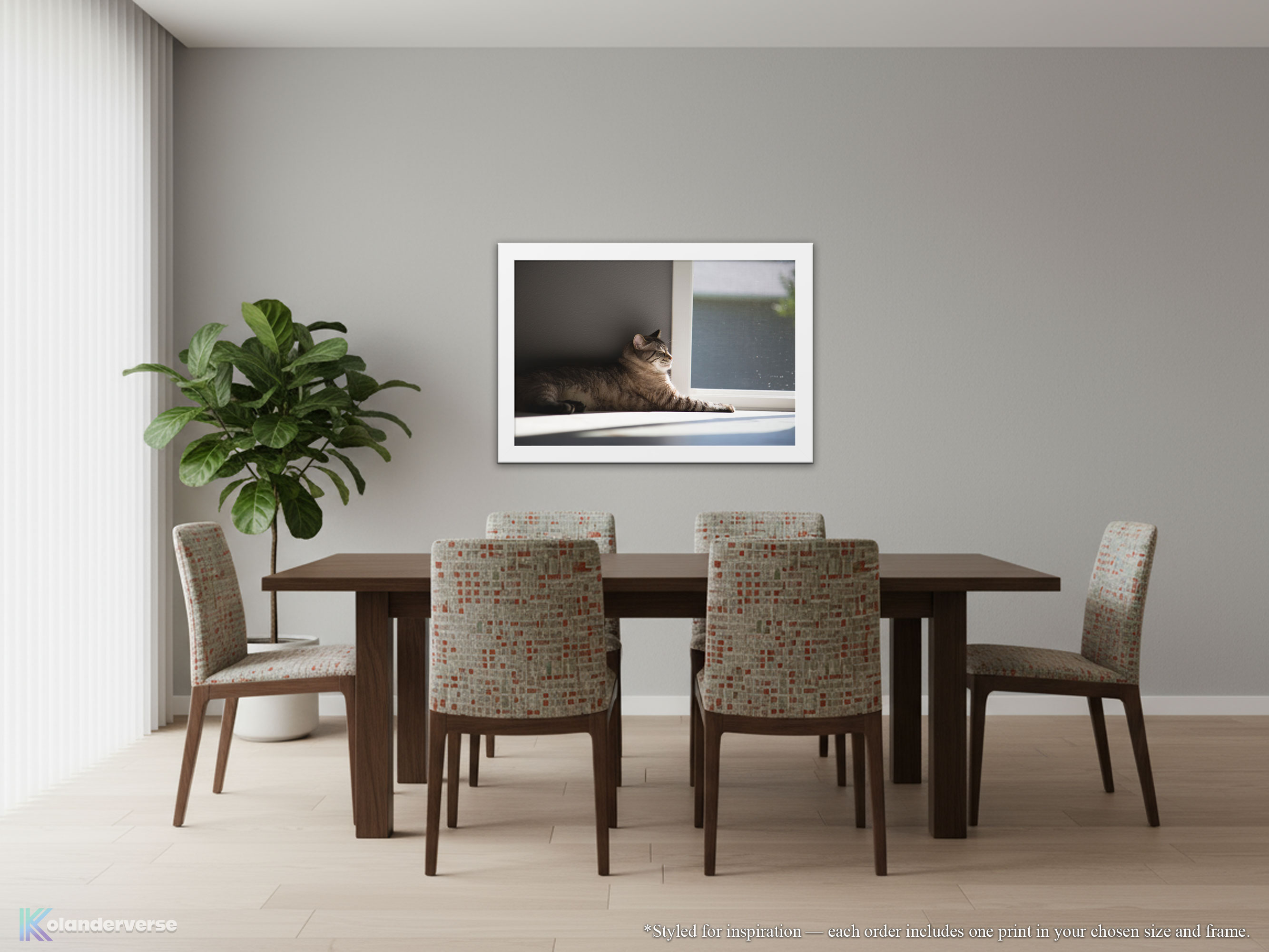 Sunlit Siamese Cat - Framed Print - Cozy Feline in Sunshine Photography #34 product thumbnail image Sunlit Siamese Cat - Framed Print - Cozy Feline in Sunshine Photography #34 product thumbnail image