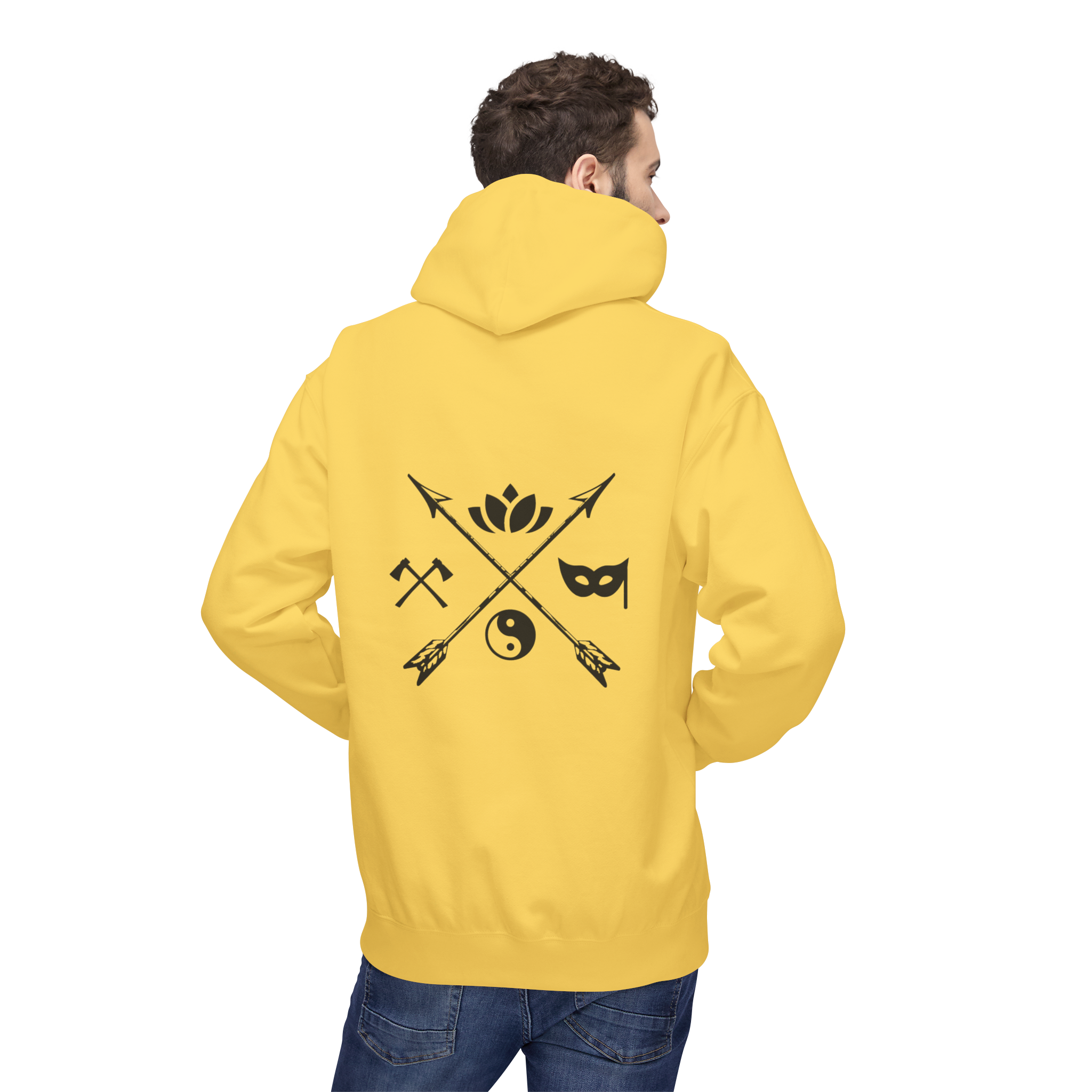 Renaissance Club Hoodie — Minimal Emblem Pullover (Black Logo) product thumbnail image Renaissance Club Hoodie — Minimal Emblem Pullover (Black Logo) product thumbnail image