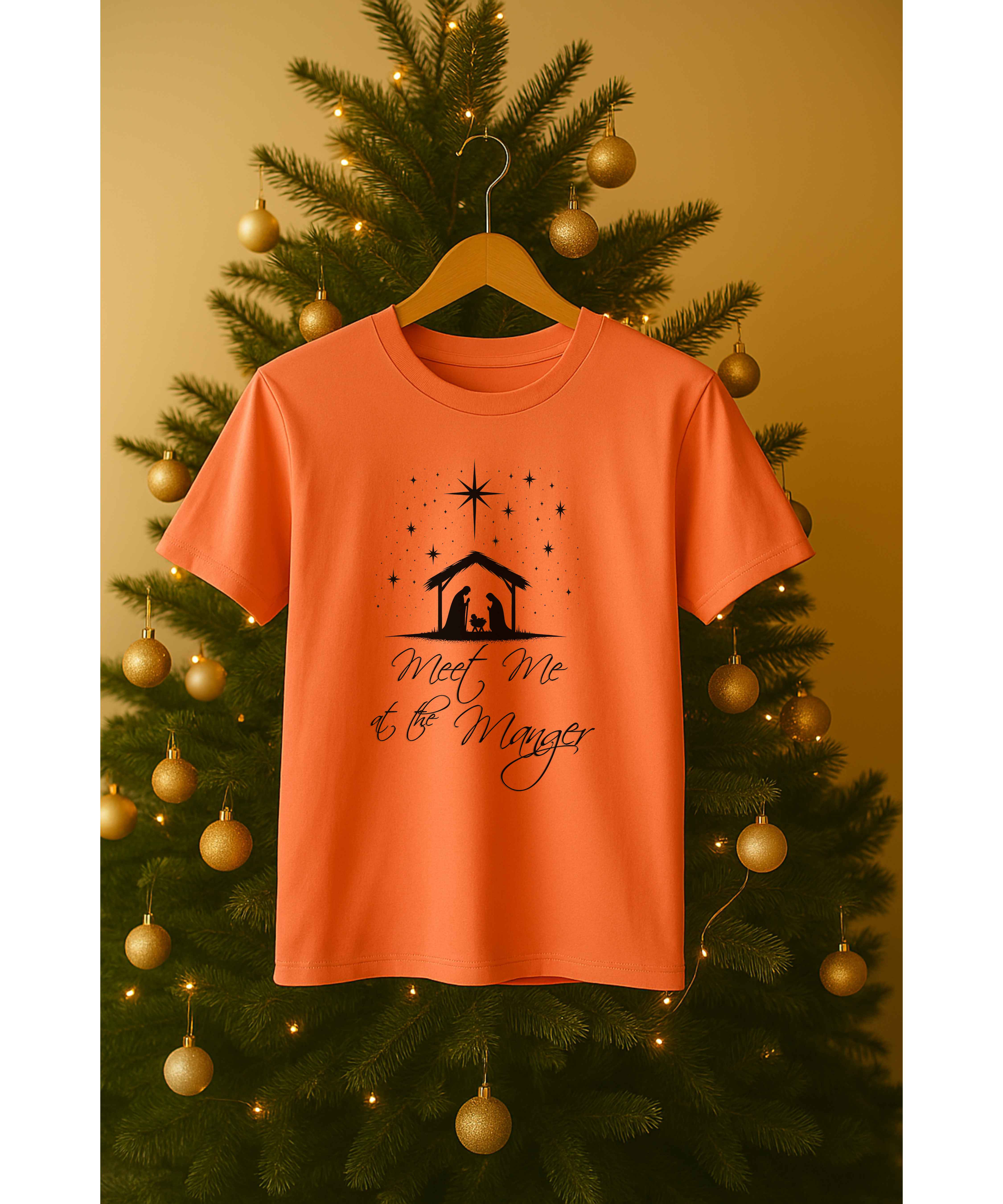 Meet Me at the Manger Christian Christmas Softstyle T-Shirt | Nativity Scene Faith Tee | Luke 2:11 Bible Verse Shirt for the Holidays, Christmas Apparel, Faithwear, Christ product thumbnail image Meet Me at the Manger Christian Christmas Softstyle T-Shirt | Nativity Scene Faith Tee | Luke 2:11 Bible Verse Shirt for the Holidays, Christmas Apparel, Faithwear, Christ product thumbnail image