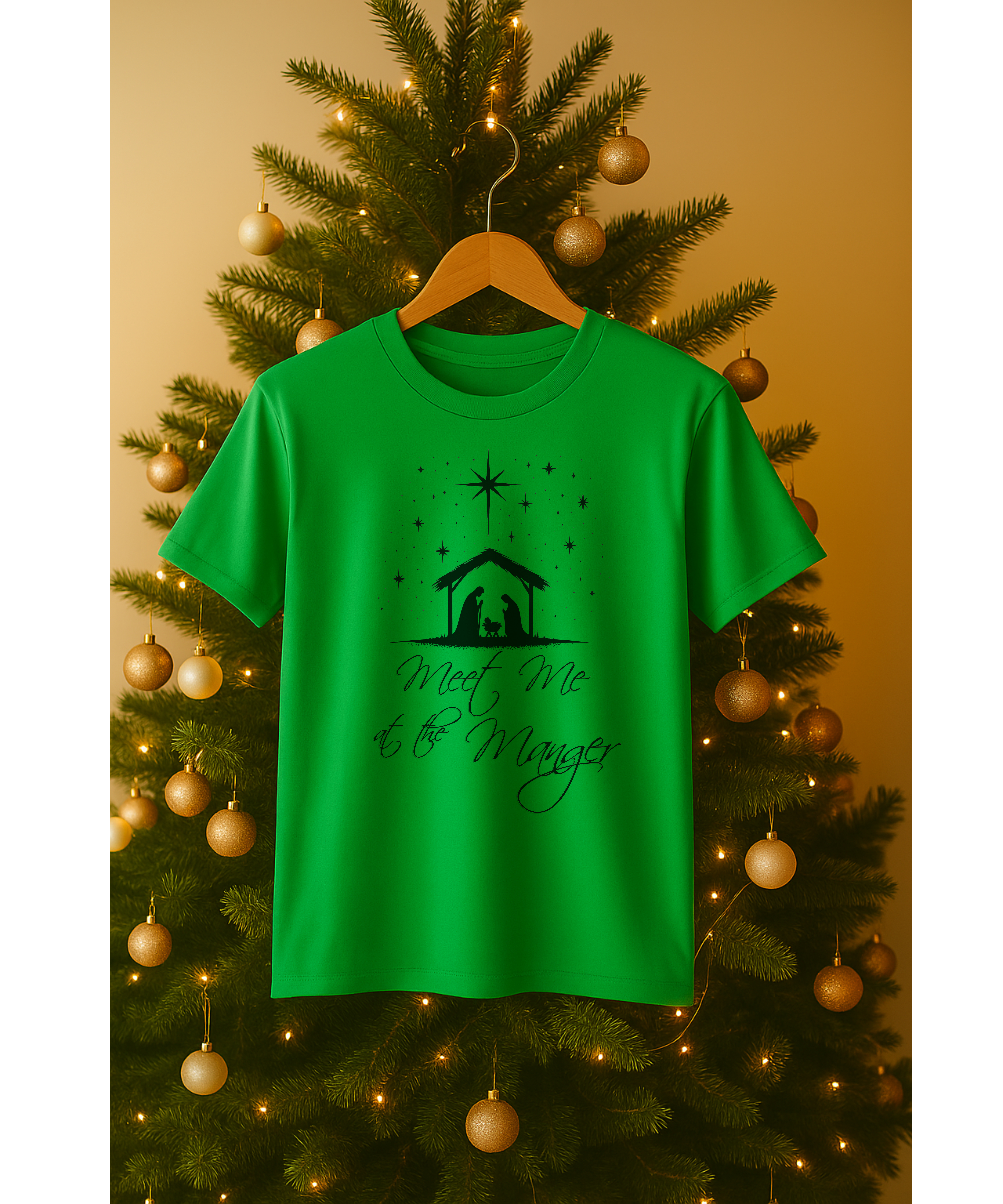 Meet Me at the Manger Christian Christmas Softstyle T-Shirt | Nativity Scene Faith Tee | Luke 2:11 Bible Verse Shirt for the Holidays, Christmas Apparel, Faithwear, Christ product thumbnail image Meet Me at the Manger Christian Christmas Softstyle T-Shirt | Nativity Scene Faith Tee | Luke 2:11 Bible Verse Shirt for the Holidays, Christmas Apparel, Faithwear, Christ product thumbnail image