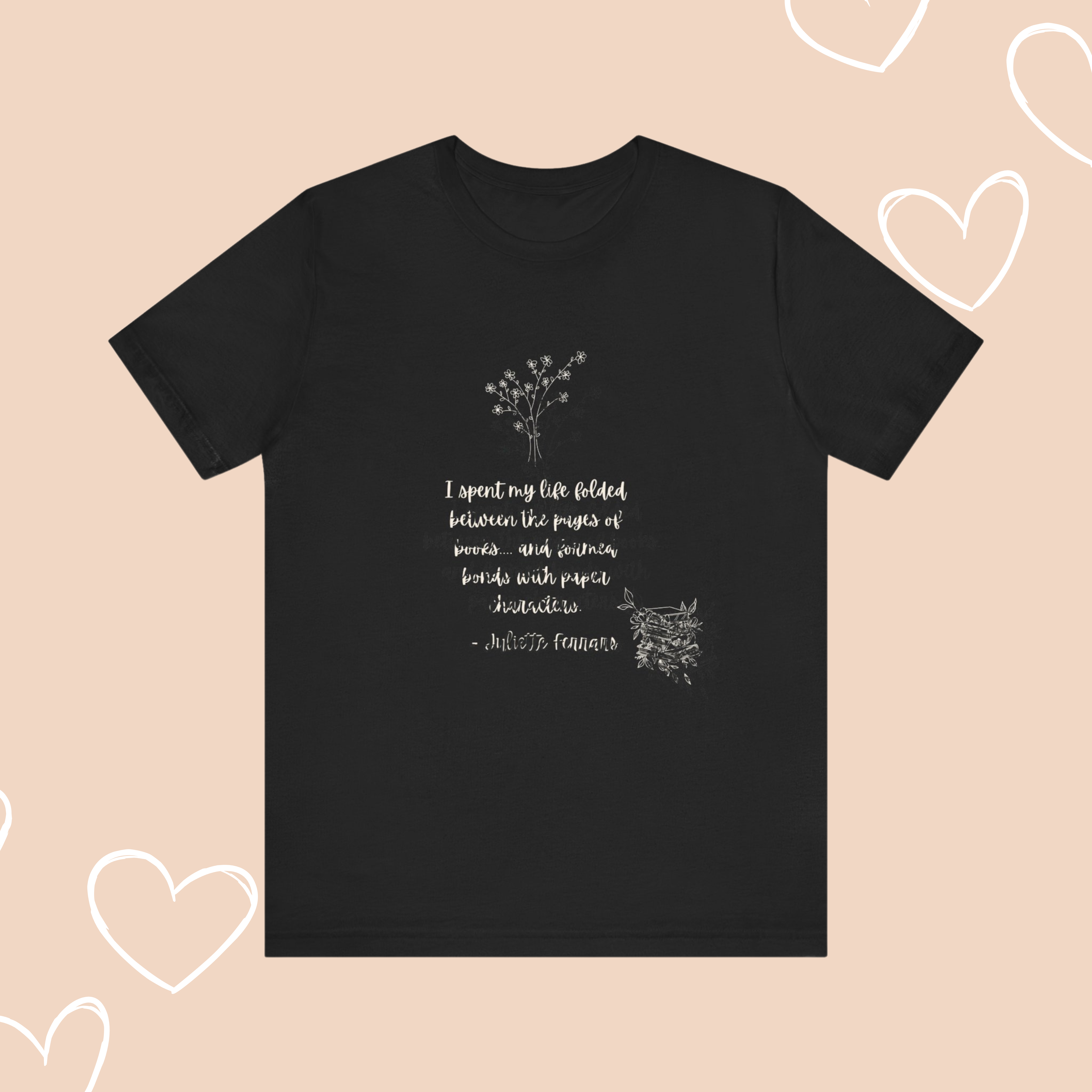 Bookish Quote T-Shirt, Shatter Me Tee, Booktok Top, Book Lover Gift, Gift for Bookworm product thumbnail image Bookish Quote T-Shirt, Shatter Me Tee, Booktok Top, Book Lover Gift, Gift for Bookworm product thumbnail image