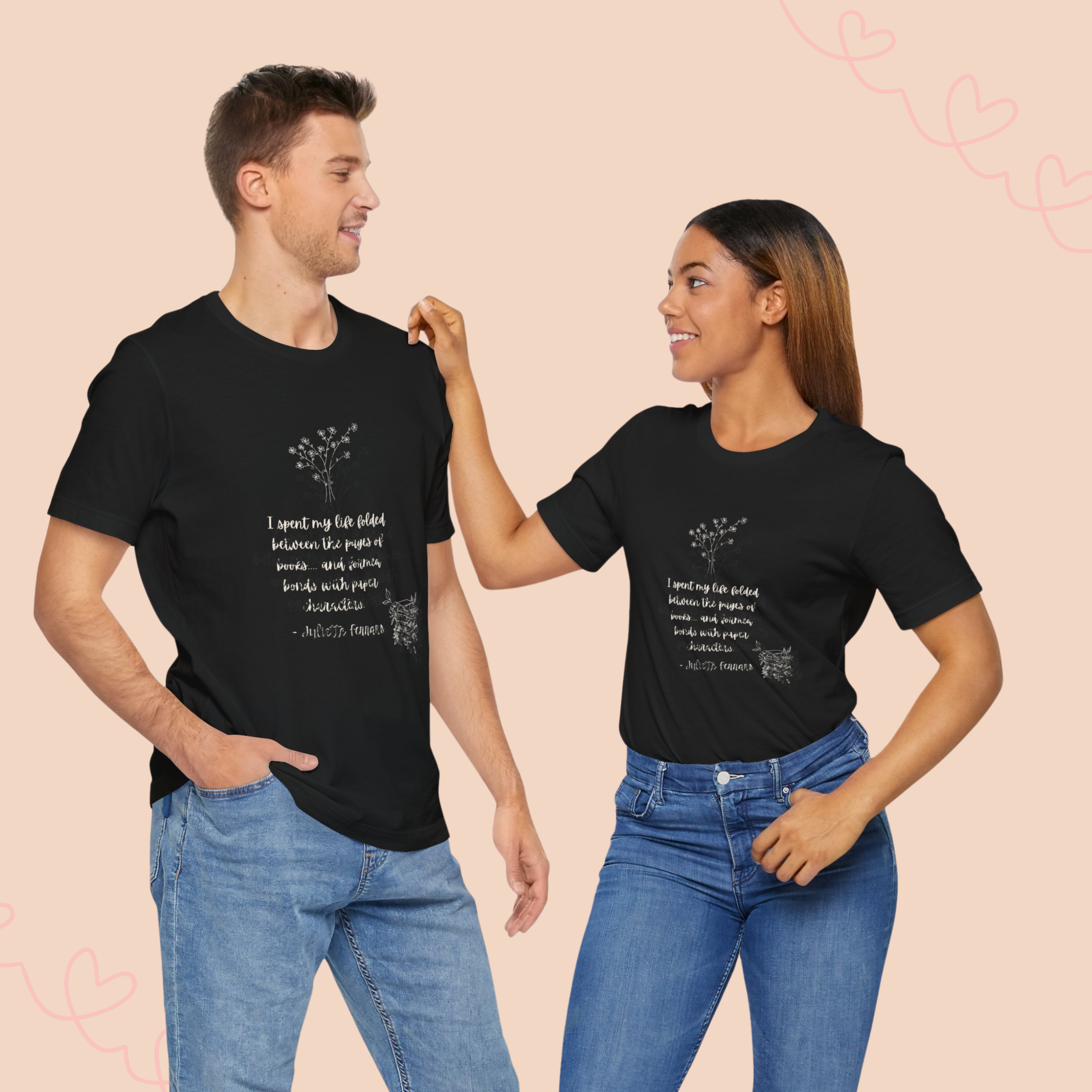 Bookish Quote T-Shirt, Shatter Me Tee, Booktok Top, Book Lover Gift, Gift for Bookworm product thumbnail image