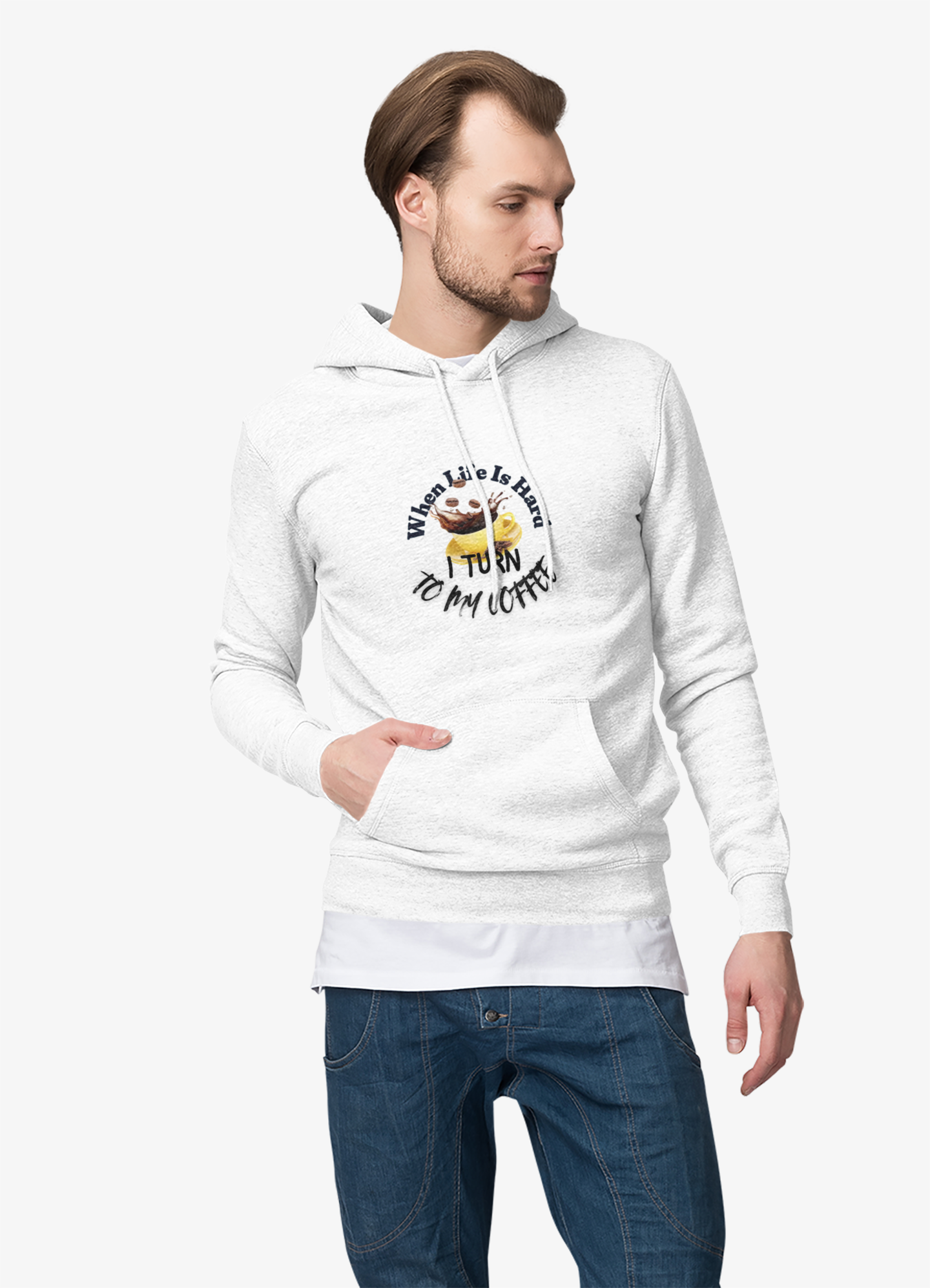 Hoodie • 'We Have to Go to Hawaii To My List' Sun &amp; Palm Graphic Hoodie