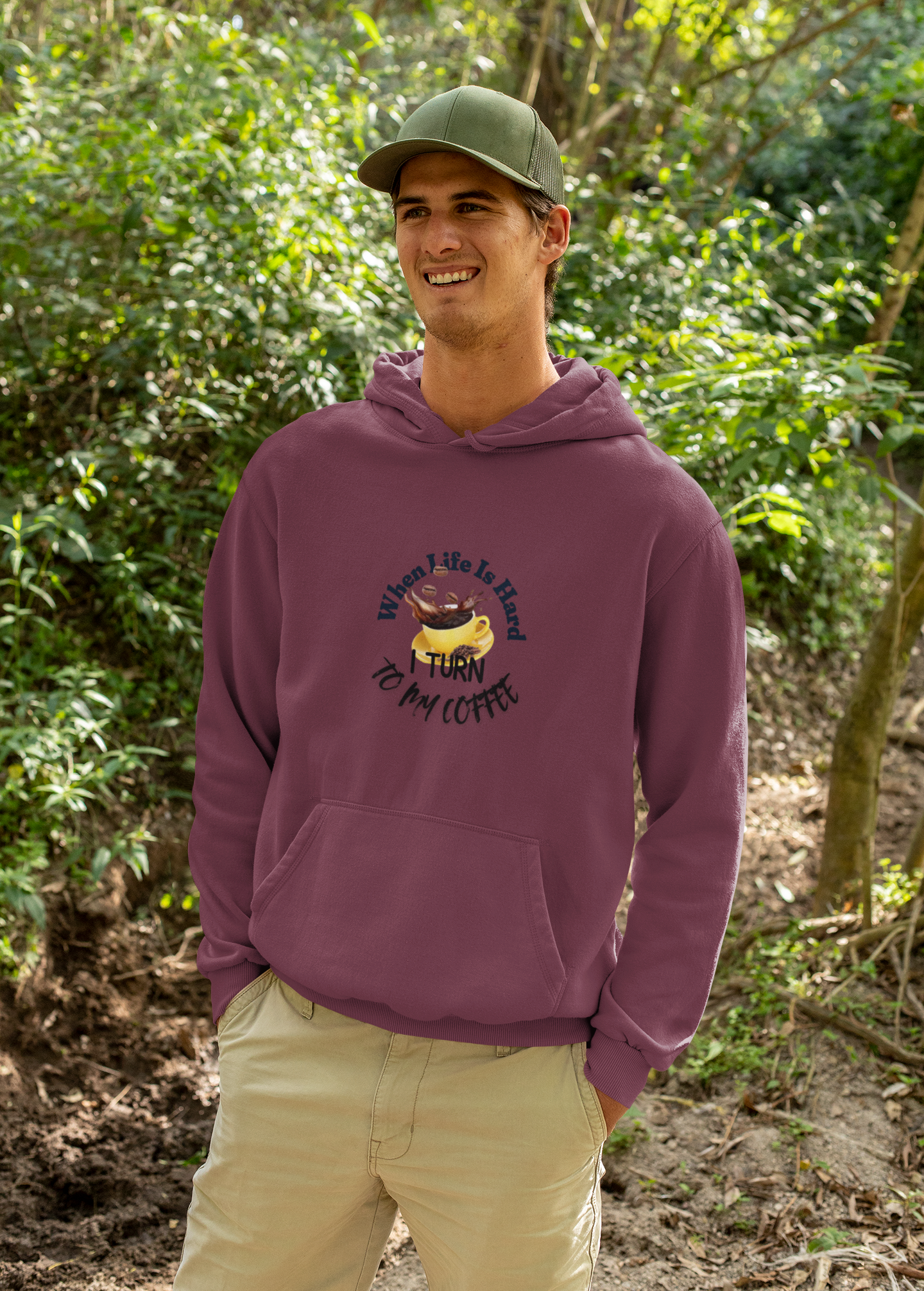 Hoodie • 'We Have to Go to Hawaii To My List' Sun & Palm Graphic Hoodie product thumbnail image Hoodie • 'We Have to Go to Hawaii To My List' Sun & Palm Graphic Hoodie product thumbnail image