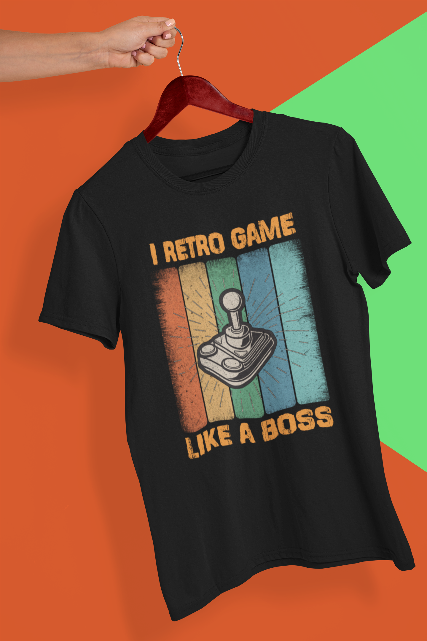 I Retro Game Like a Boss Shirt product thumbnail image