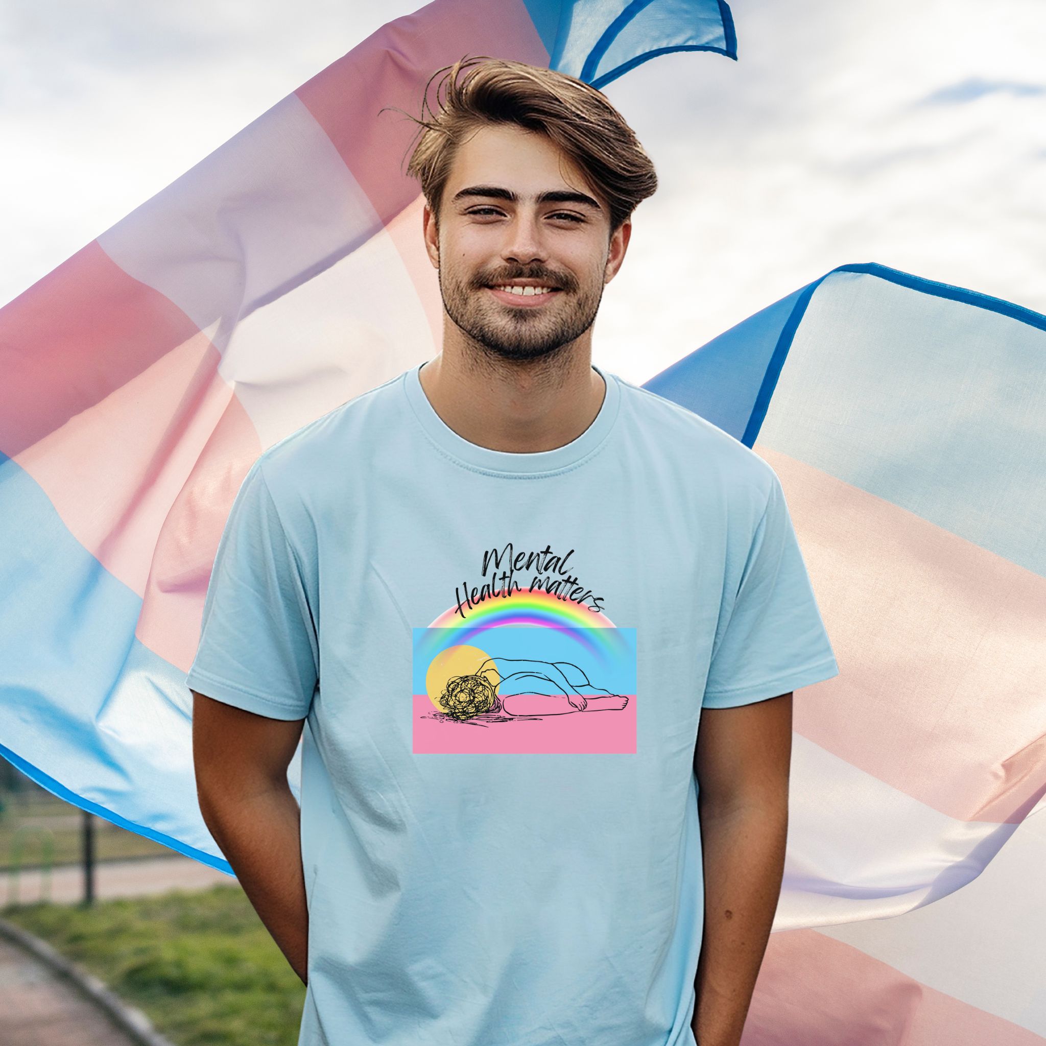 Ryker's Voice T-Shirt - Unisex Softstyle Tee for Wellness Awareness product thumbnail image Ryker's Voice T-Shirt - Unisex Softstyle Tee for Wellness Awareness product thumbnail image