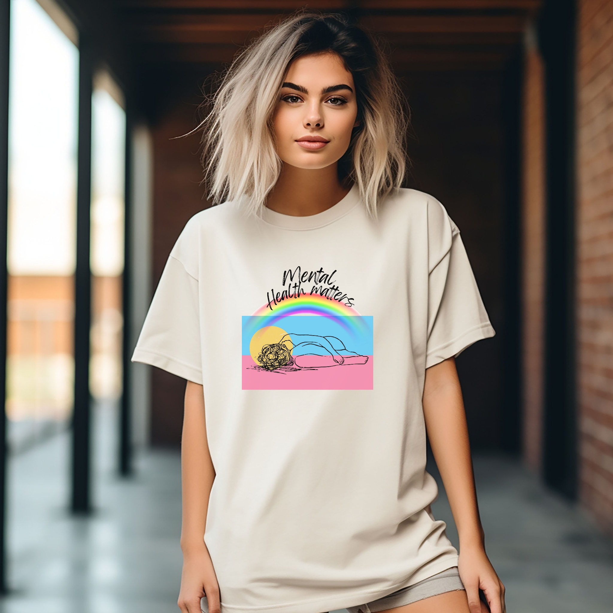 Ryker's Voice T-Shirt - Unisex Softstyle Tee for Wellness Awareness product thumbnail image