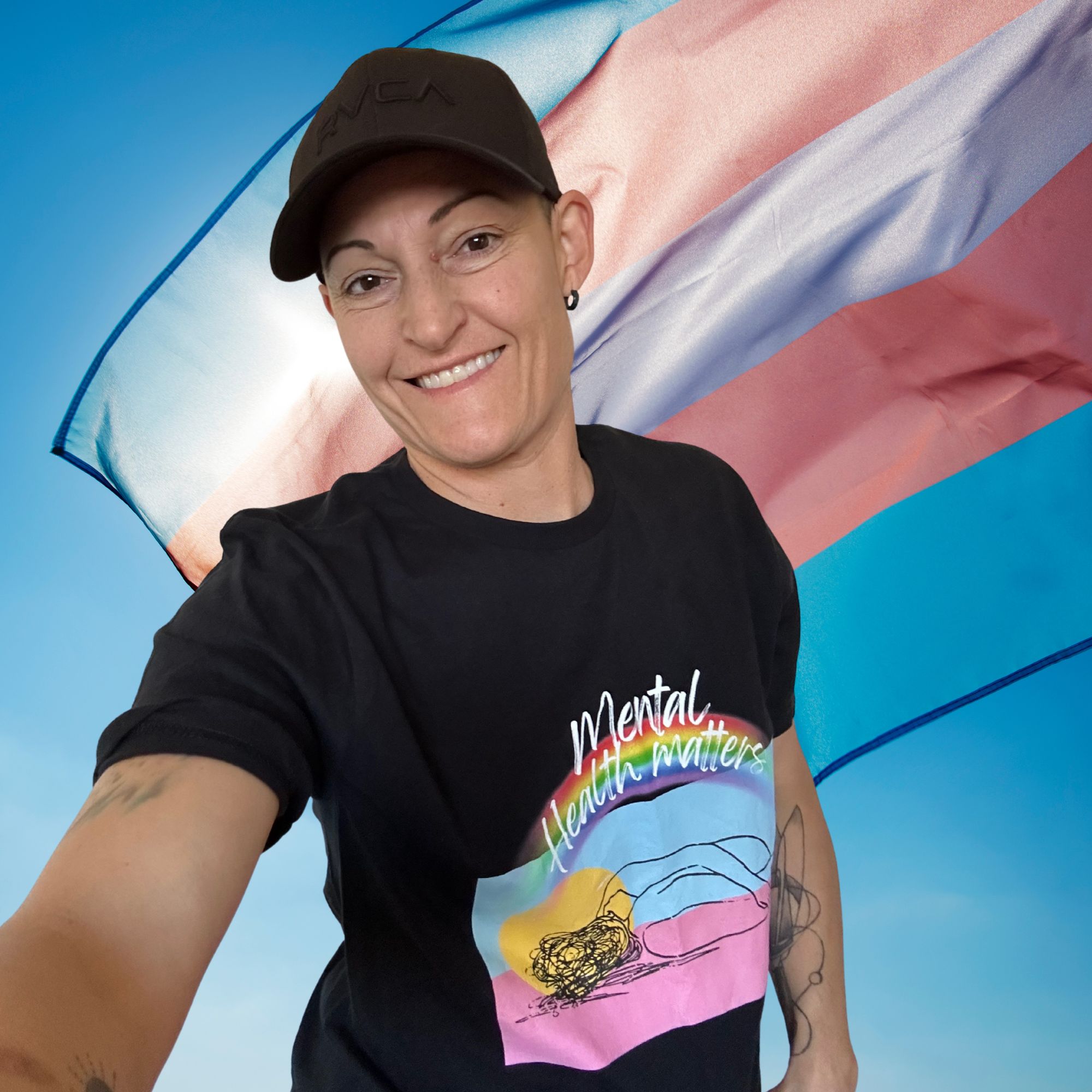 Ryker's Voice Unisex Ultra Cotton Tee - Self-Care Vibe, Perfect for Mental Health Awareness