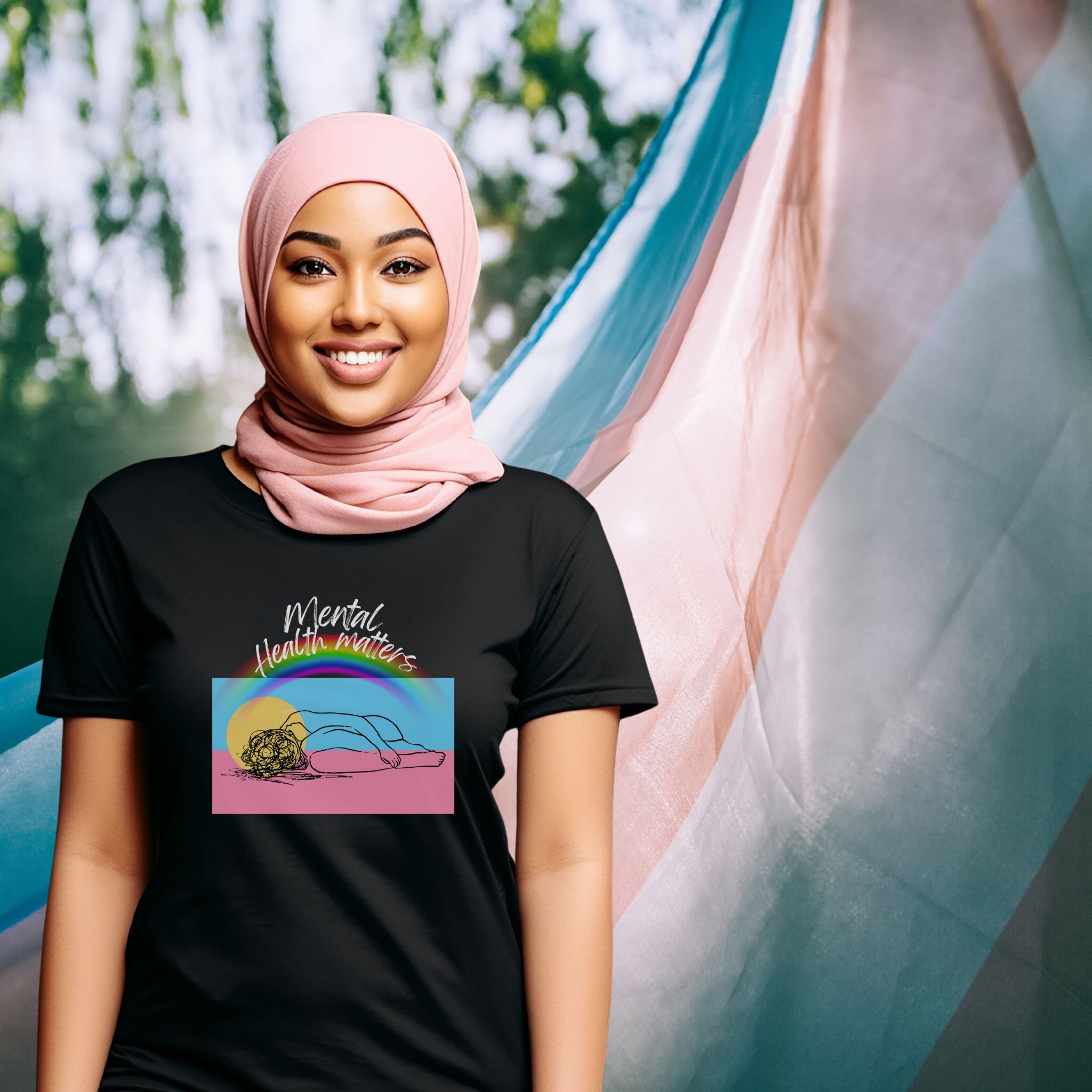 Ryker's Voice Unisex Ultra Cotton Tee - Self-Care Vibe, Perfect for Mental Health Awareness product thumbnail image Ryker's Voice Unisex Ultra Cotton Tee - Self-Care Vibe, Perfect for Mental Health Awareness product thumbnail image