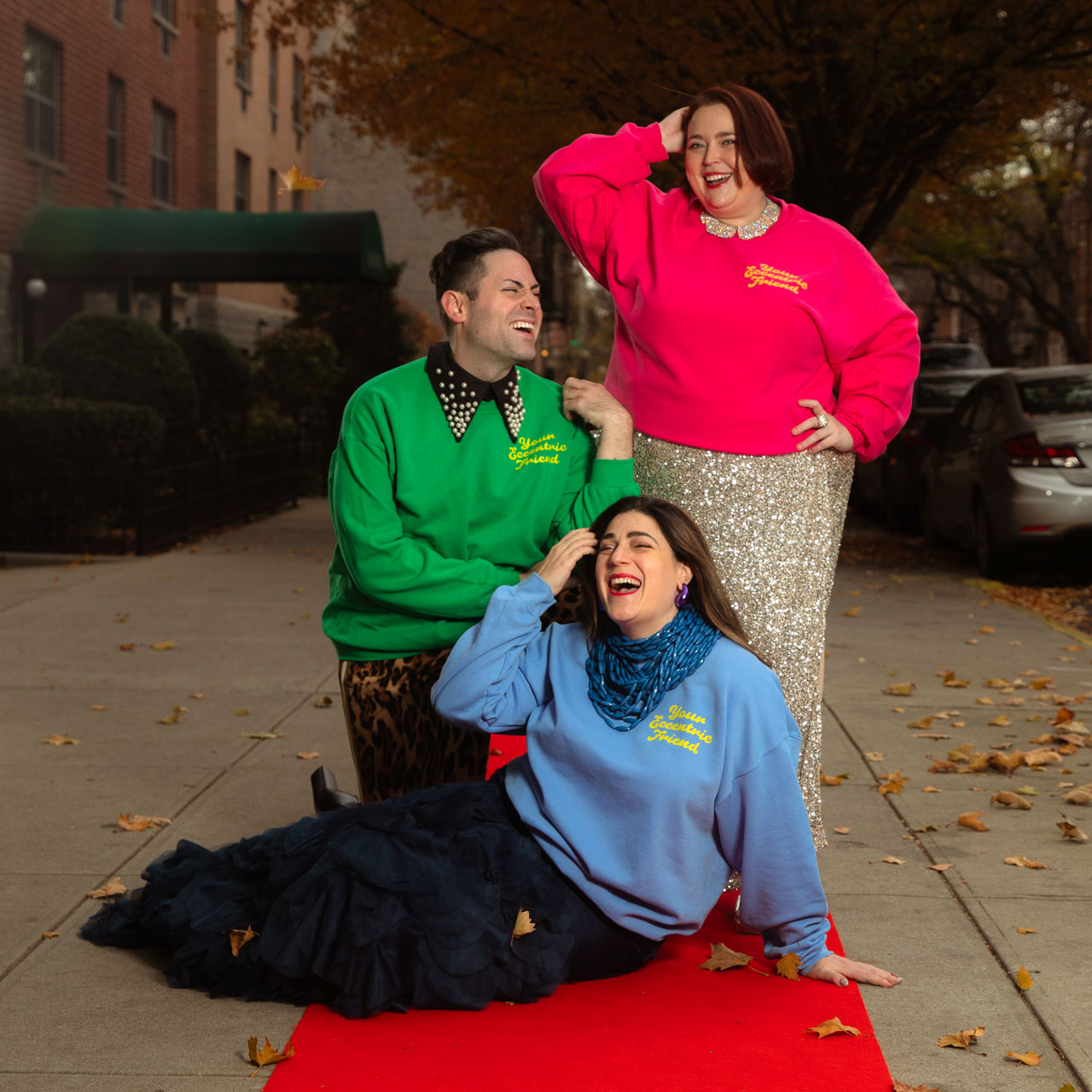 Your Eccentric Friend Crewneck Sweatshirt product thumbnail image