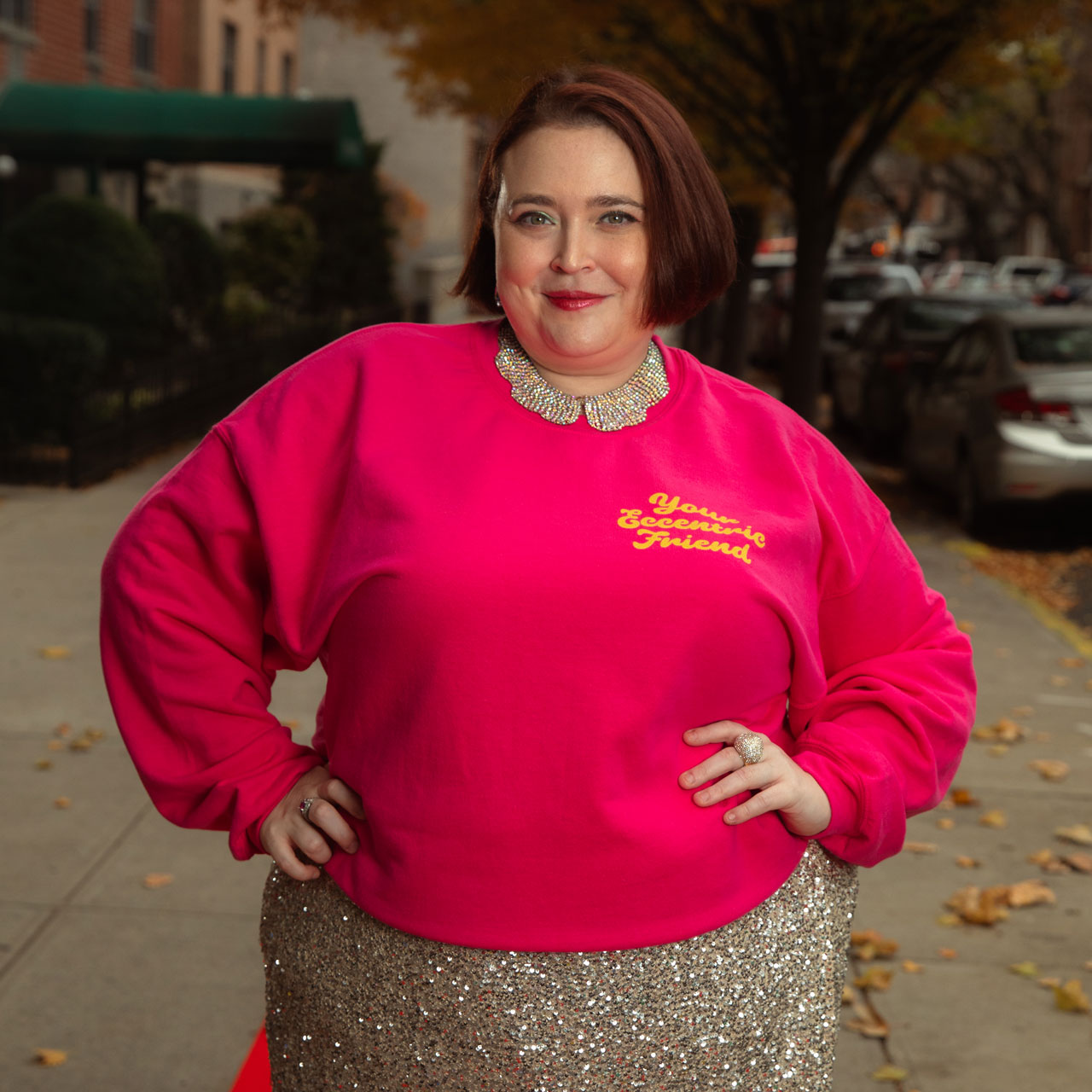 Your Eccentric Friend Crewneck Sweatshirt product thumbnail image