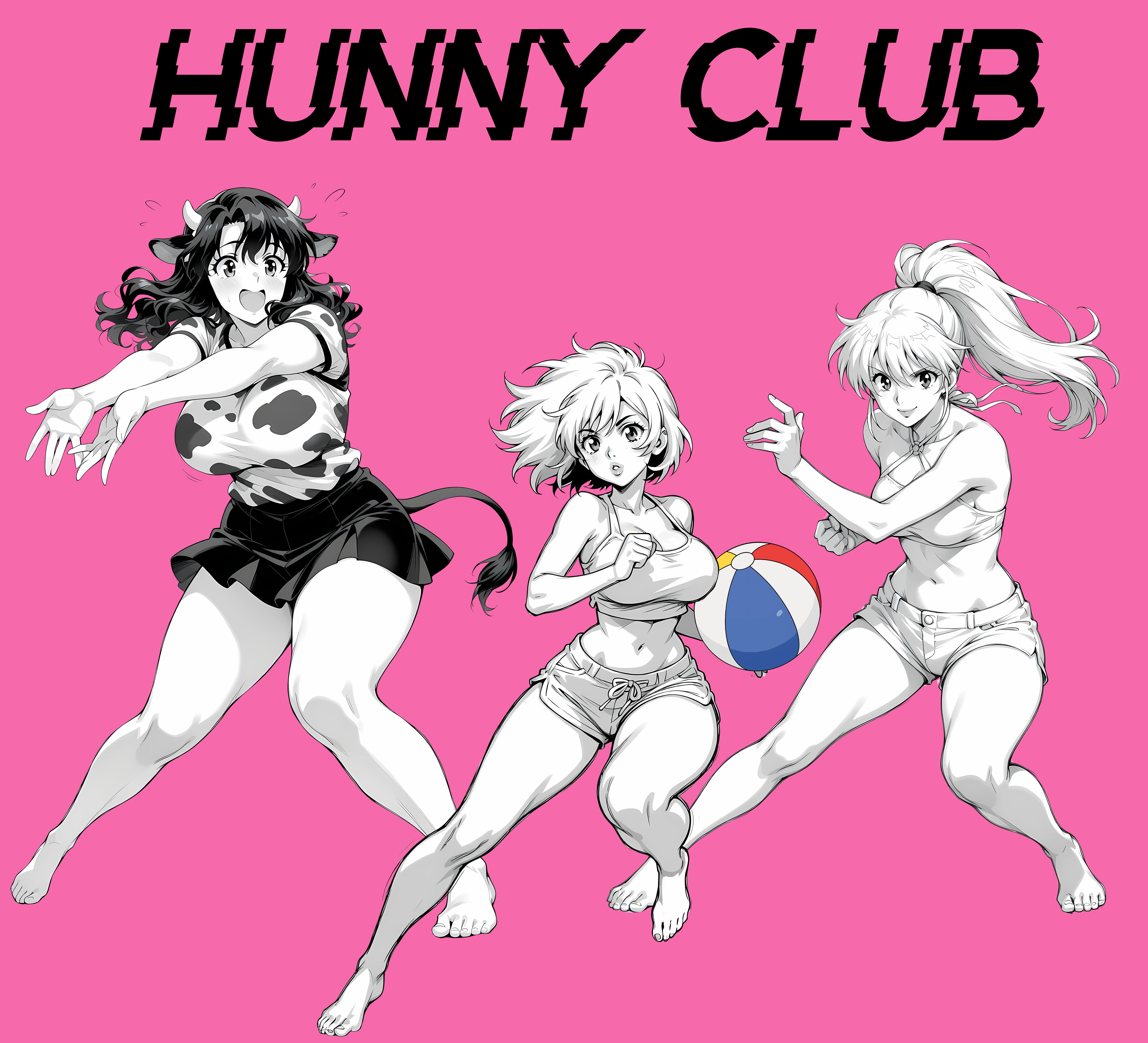 Hunny Club Beachball Team #1