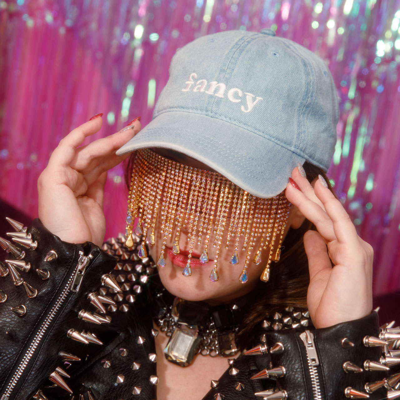 Fancy Embroidered Denim Hat