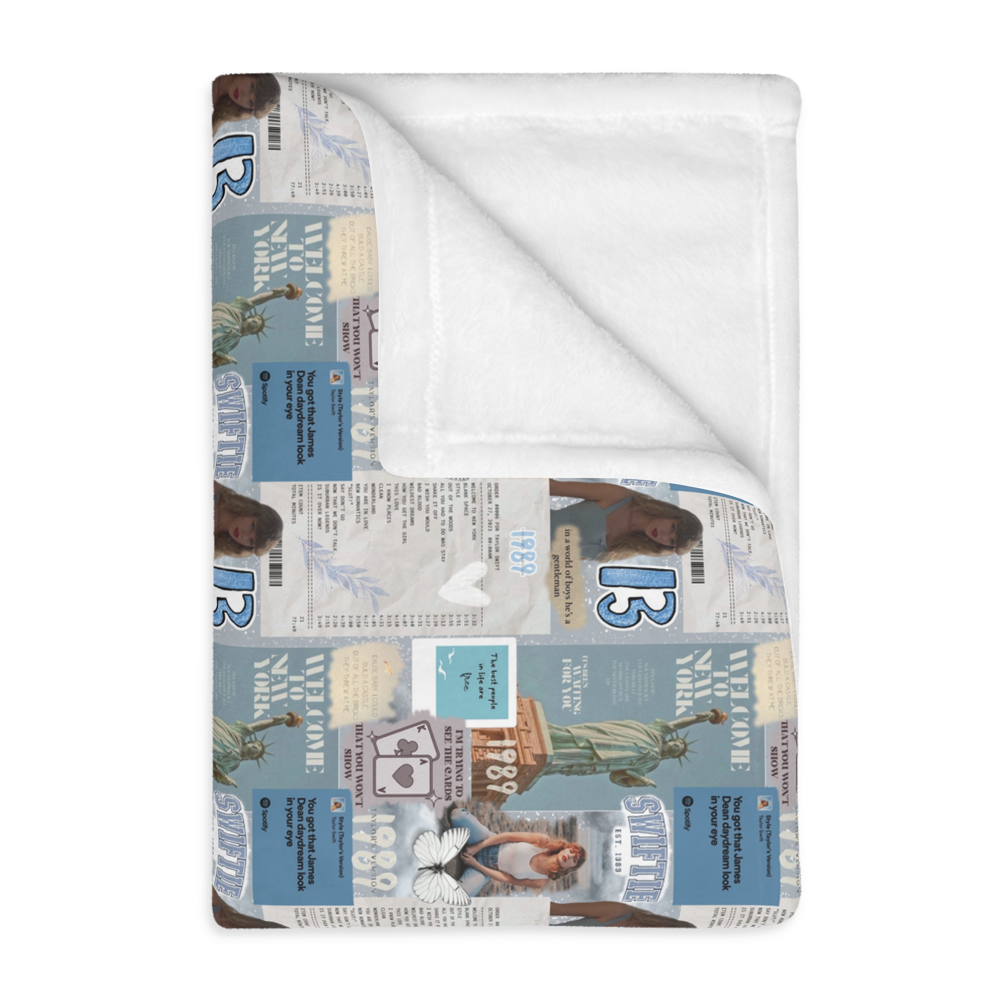 1989 Velveteen Plush Blanket product thumbnail image