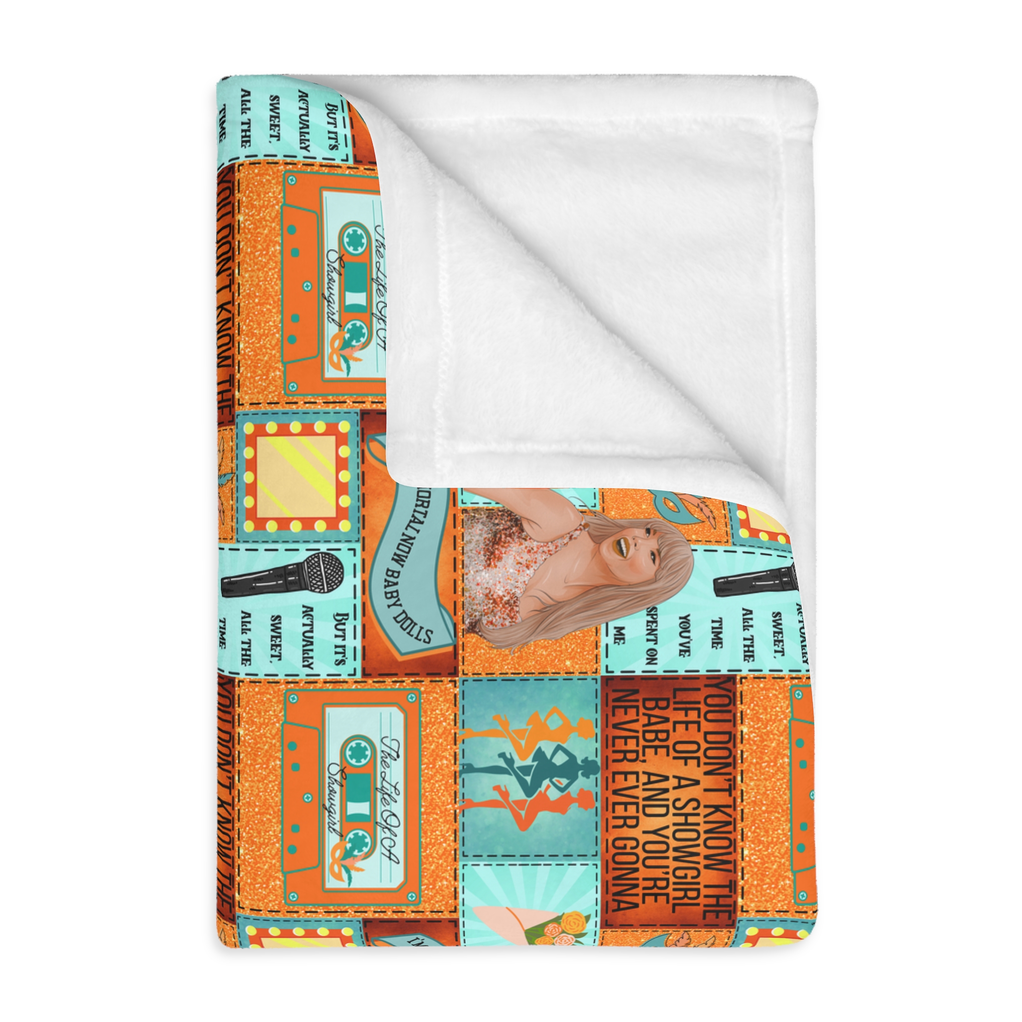 Showgirl Velveteen Plush Blanket Showgirl Velveteen Plush Blanket