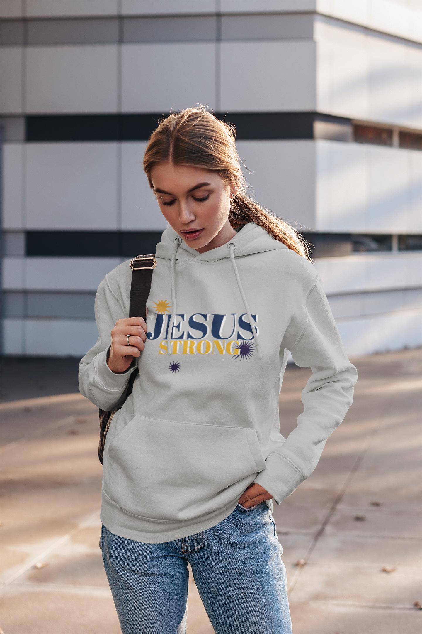 Jesus Strong Hoodie product thumbnail image