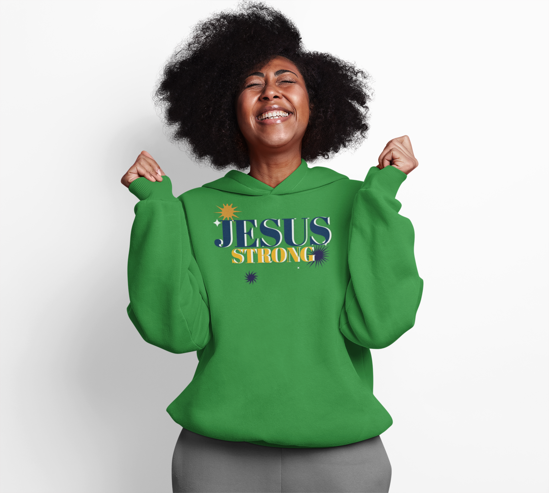 Jesus Strong Hoodie product thumbnail image