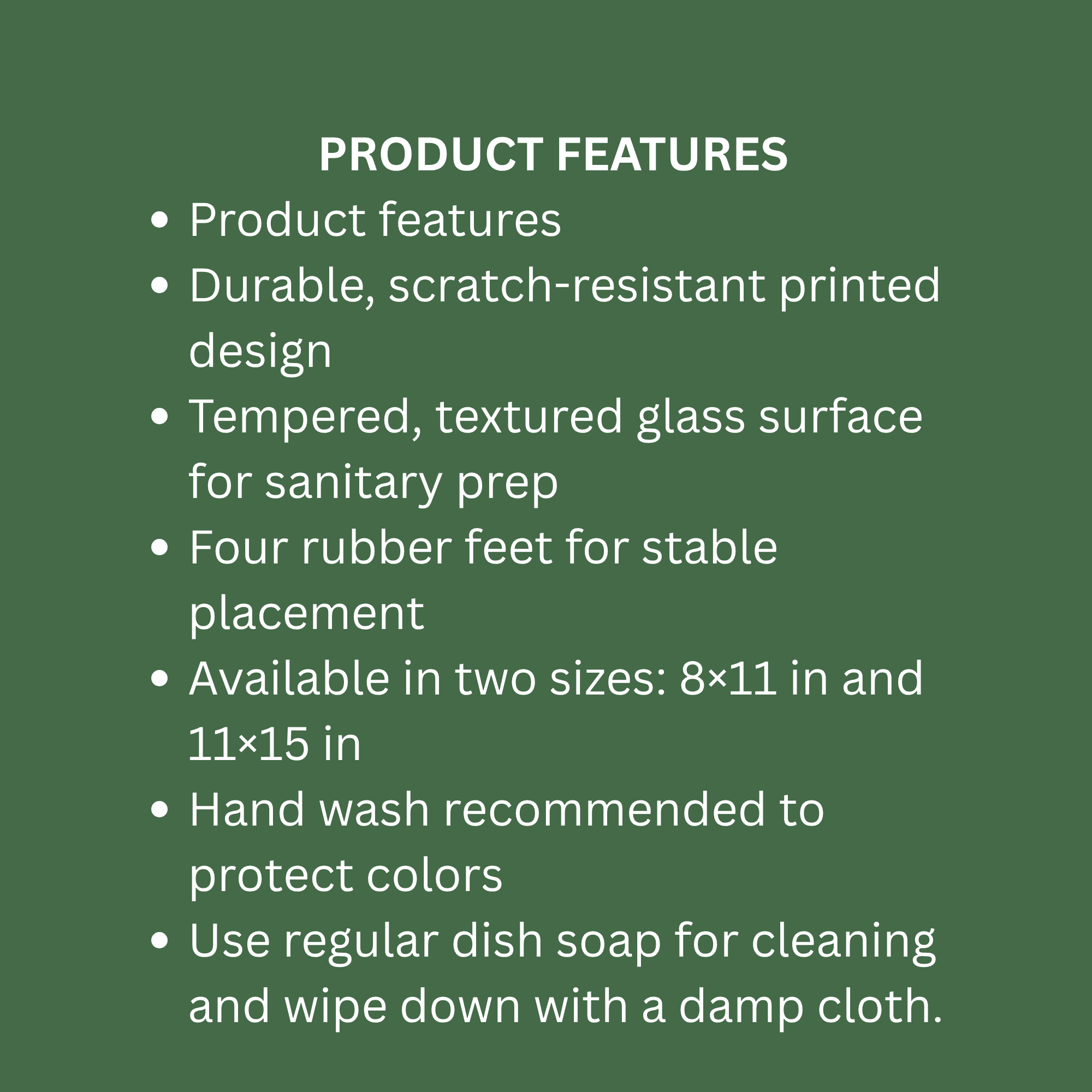 Lemon Grove Glass Cutting Board — Decorative Citrus Kitchen Chopping Board product thumbnail image