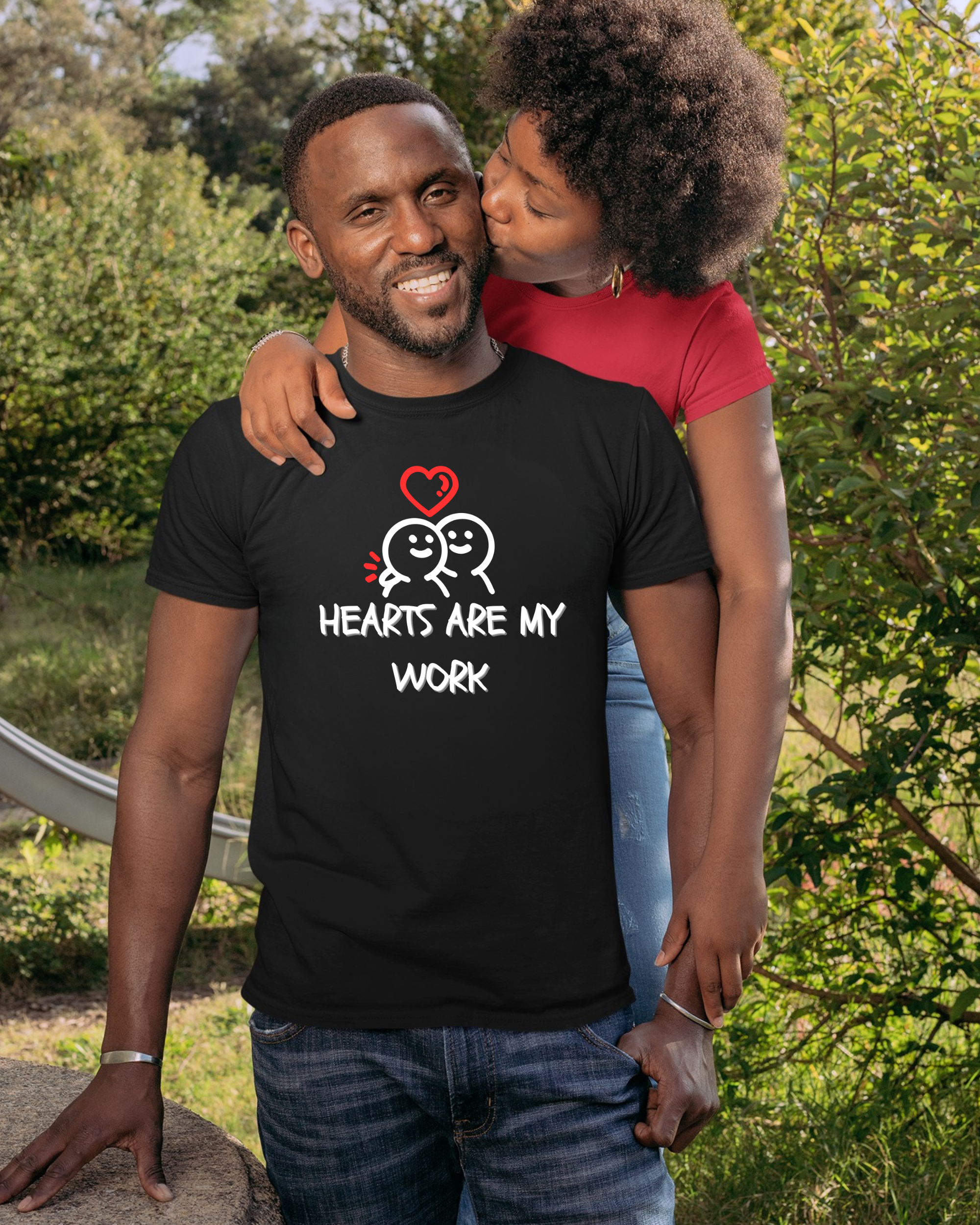 “Hearts Are My Work” (Cute Character Version) “Hearts Are My Work” (Cute Character Version)