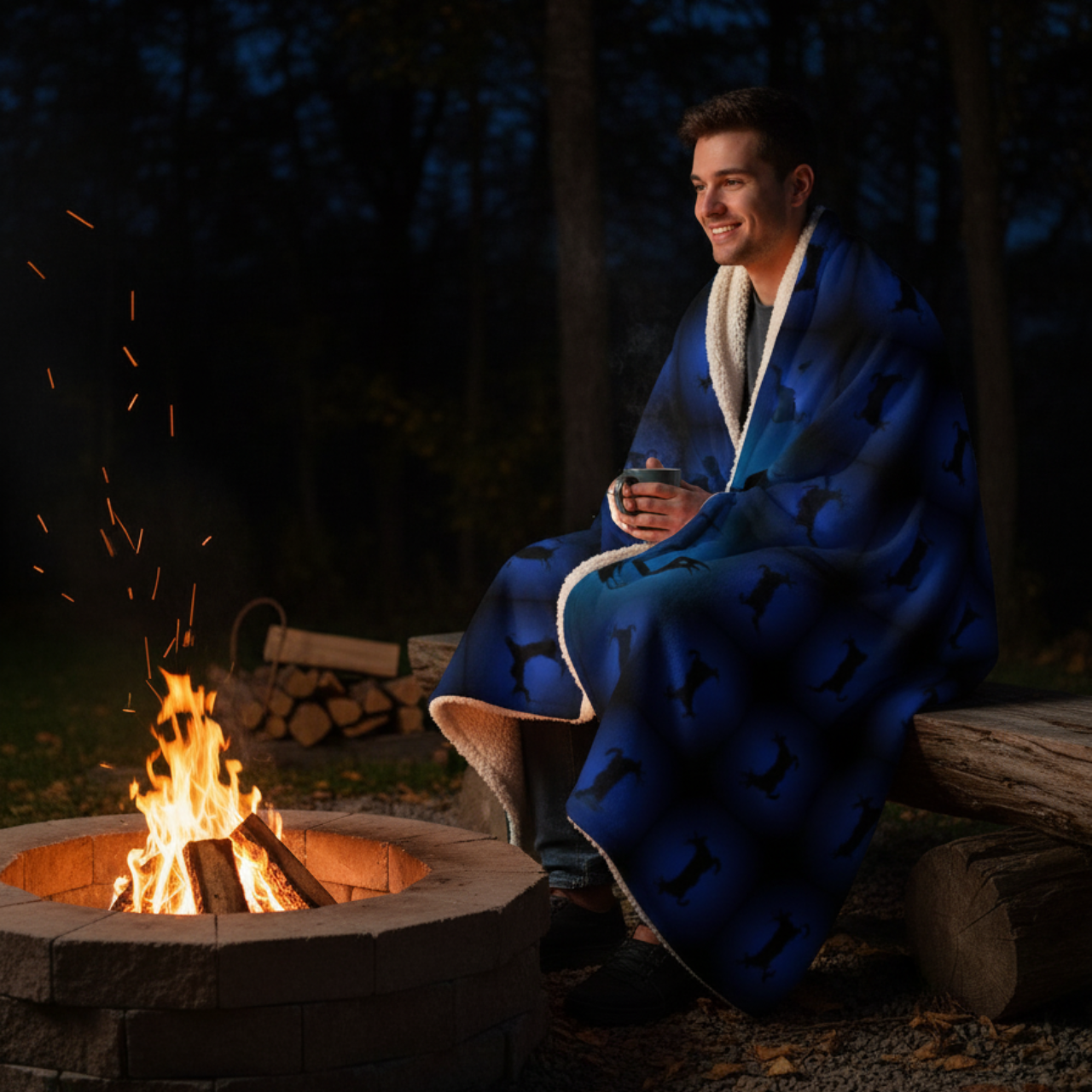 The Electric Crown - Sherpa Blanket product thumbnail image The Electric Crown - Sherpa Blanket product thumbnail image